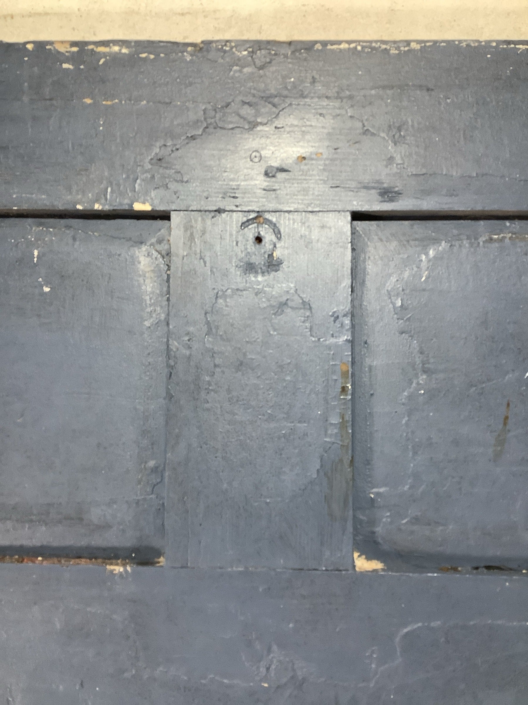 6th Pic Georgian Internal Painted  Pine Reclaimed Door