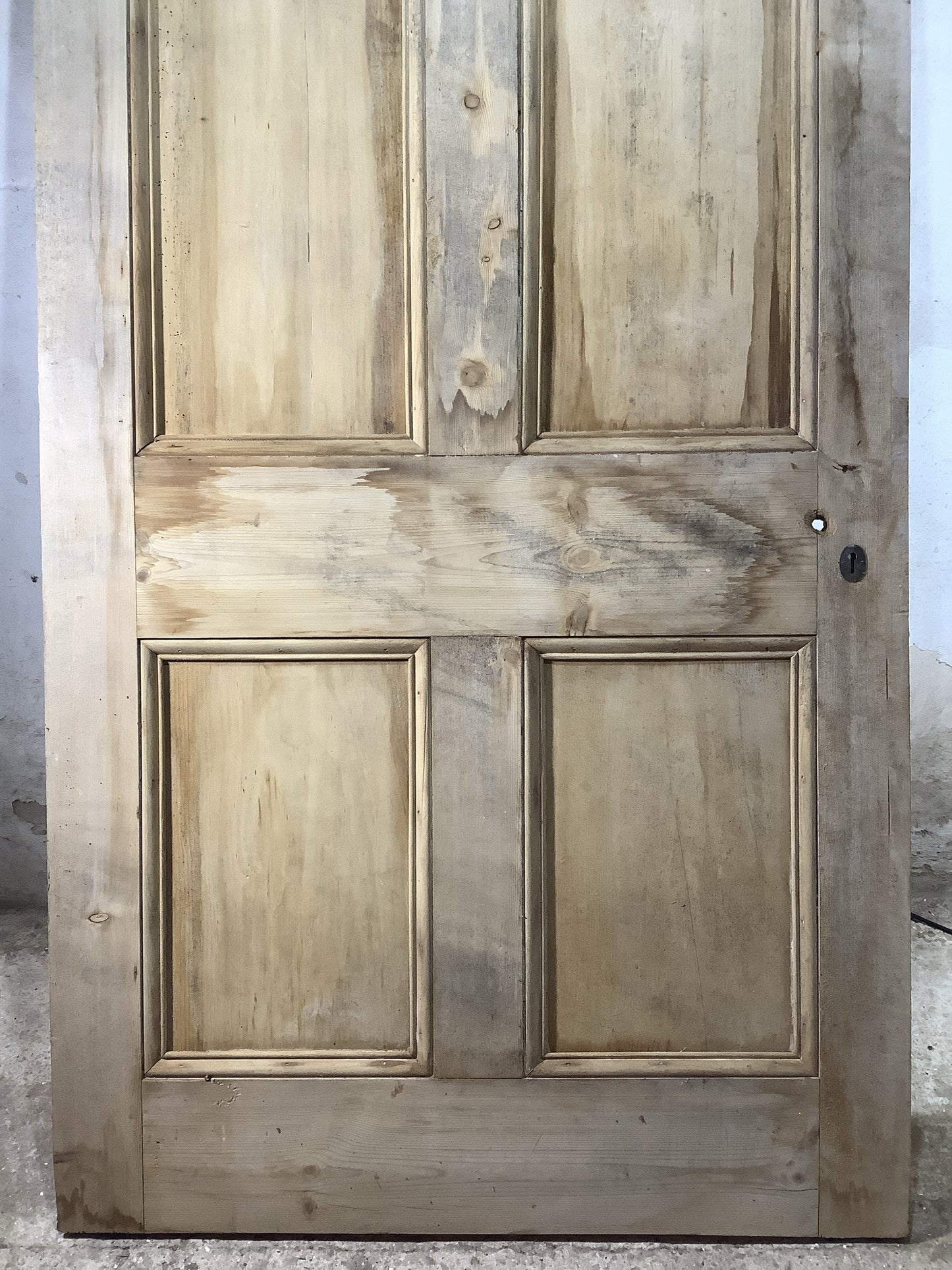 3rd Pic Victorian Internal Stripped  Pine Reclaimed Door