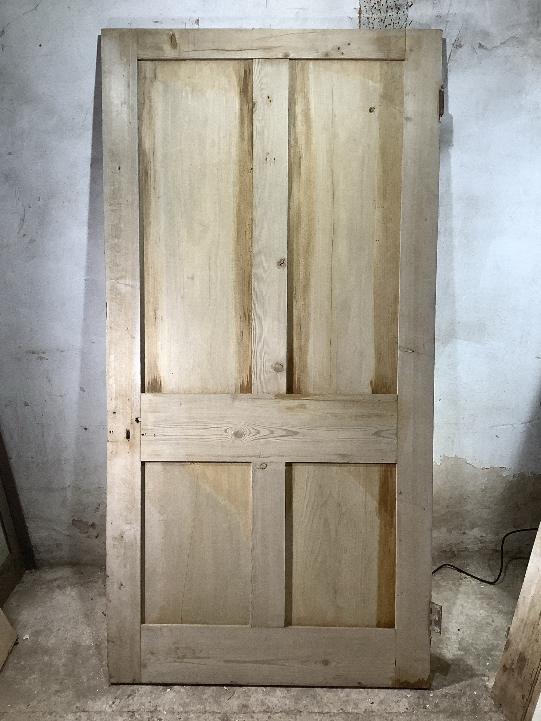 7th Pic Victorian Internal Stripped  Pine Reclaimed Door