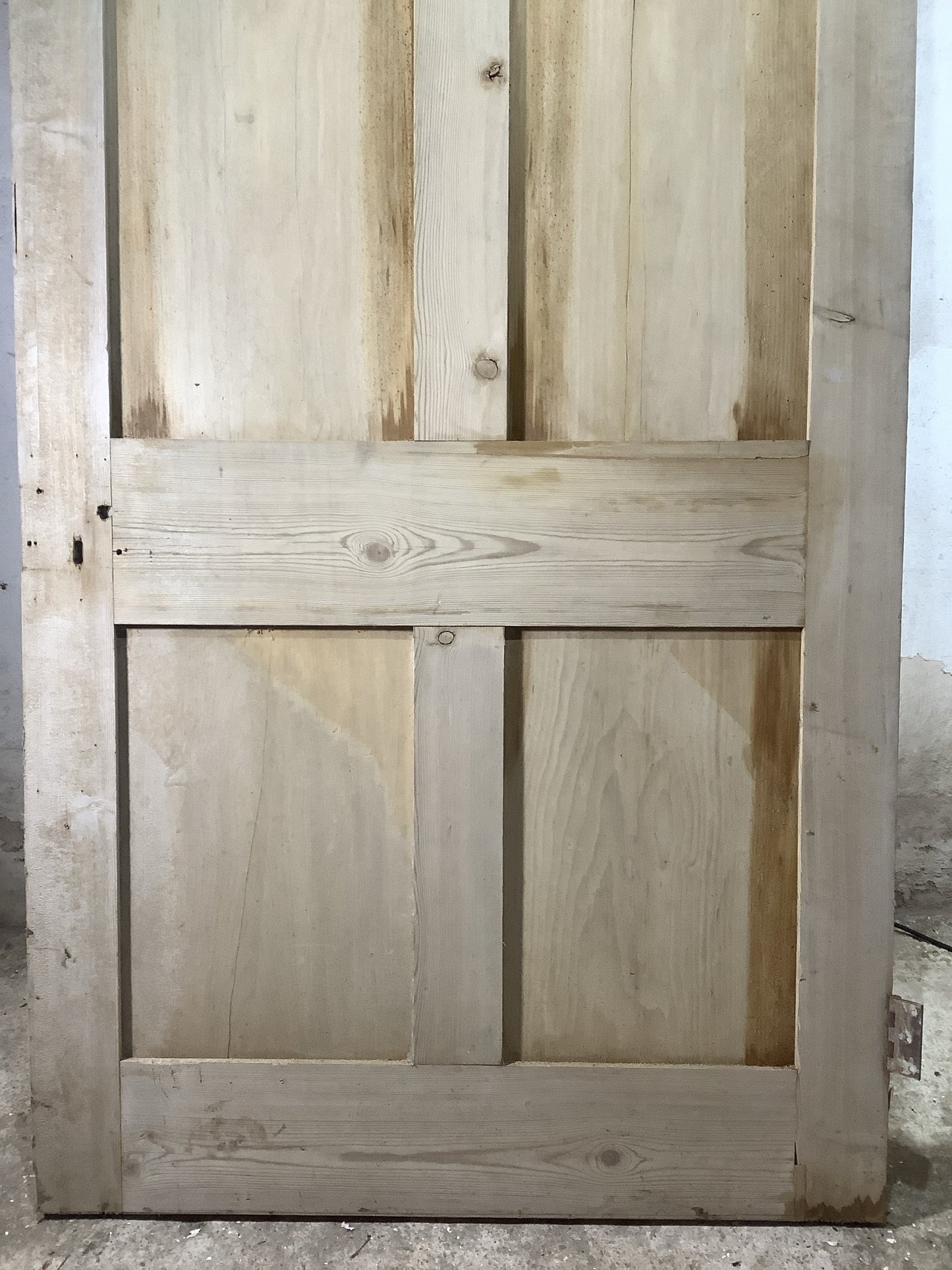 9th Pic Victorian Internal Stripped  Pine Reclaimed Door