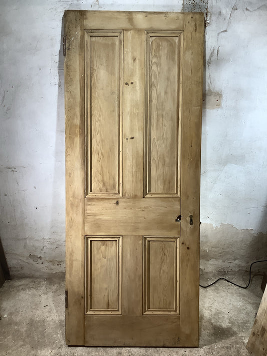 Main Picture Victorian Internal Stripped  Pine Reclaimed Door