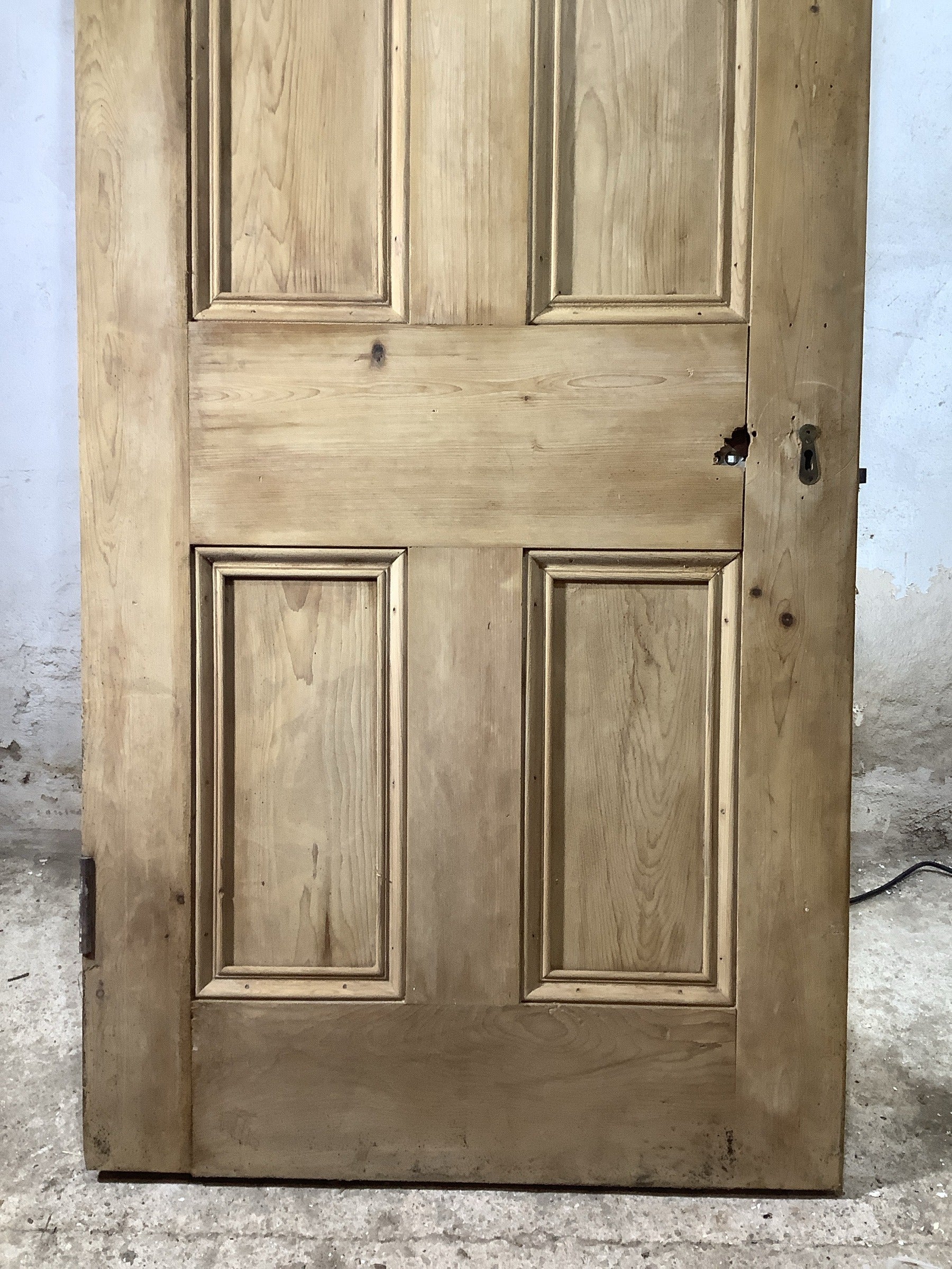 3rd Pic Victorian Internal Stripped  Pine Reclaimed Door