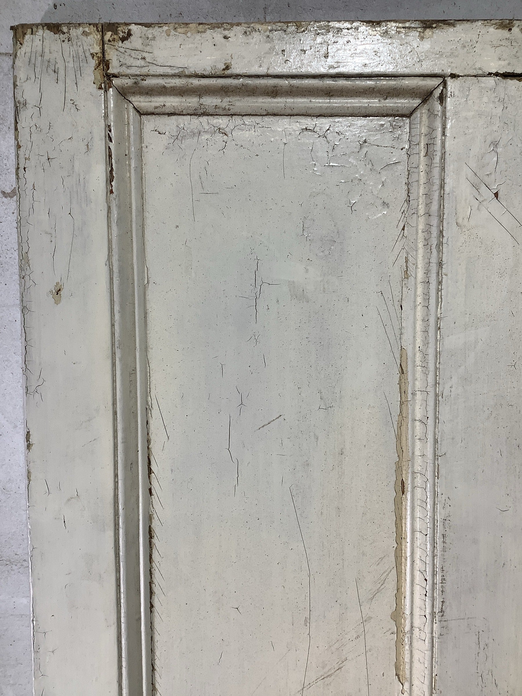 4th Pic Victorian Internal Painted  Pine Reclaimed Door