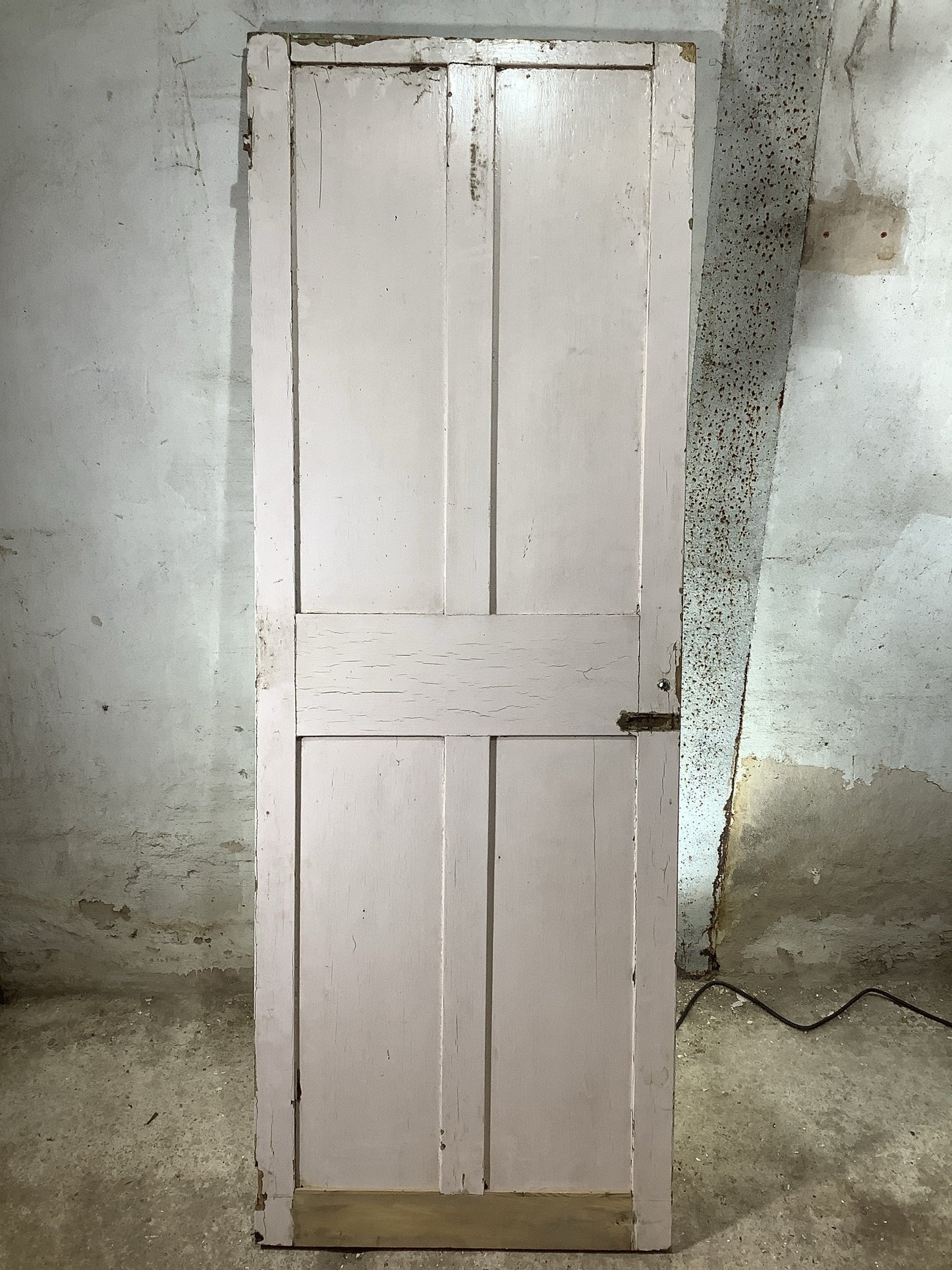 7th Pic Victorian Internal Painted  Pine Reclaimed Door