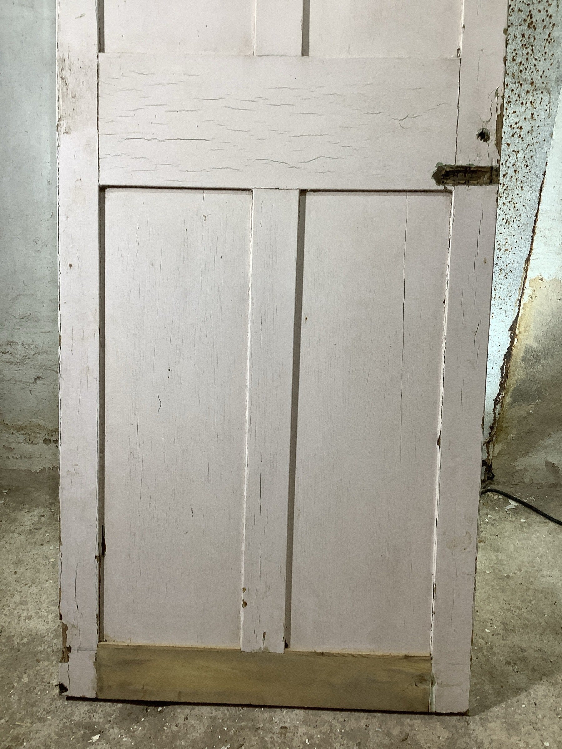 9th Pic Victorian Internal Painted  Pine Reclaimed Door