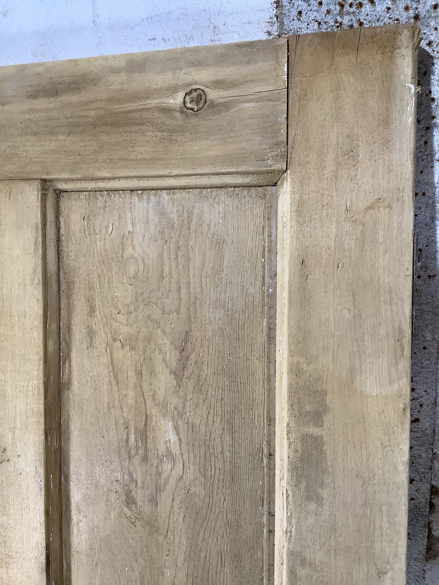 12th Pic Old Internal Stripped  Pine Reclaimed Door