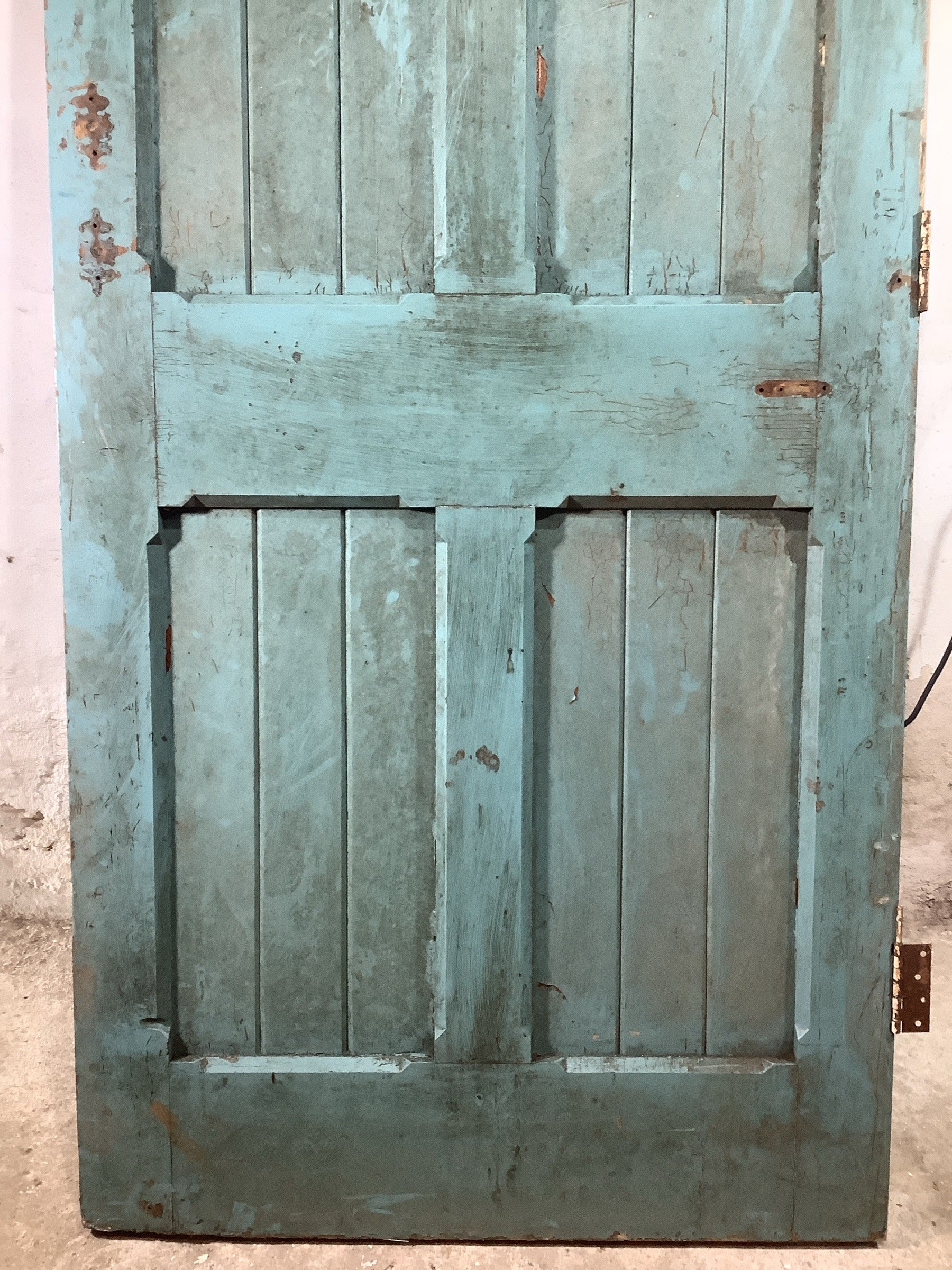 9th Pic 1930s Internal Painted  Pitch Pine Reclaimed Door