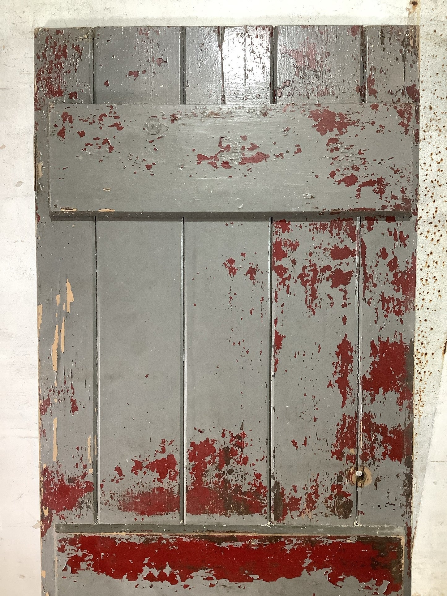 8th Pic Old Internal Painted  Pine Reclaimed Door