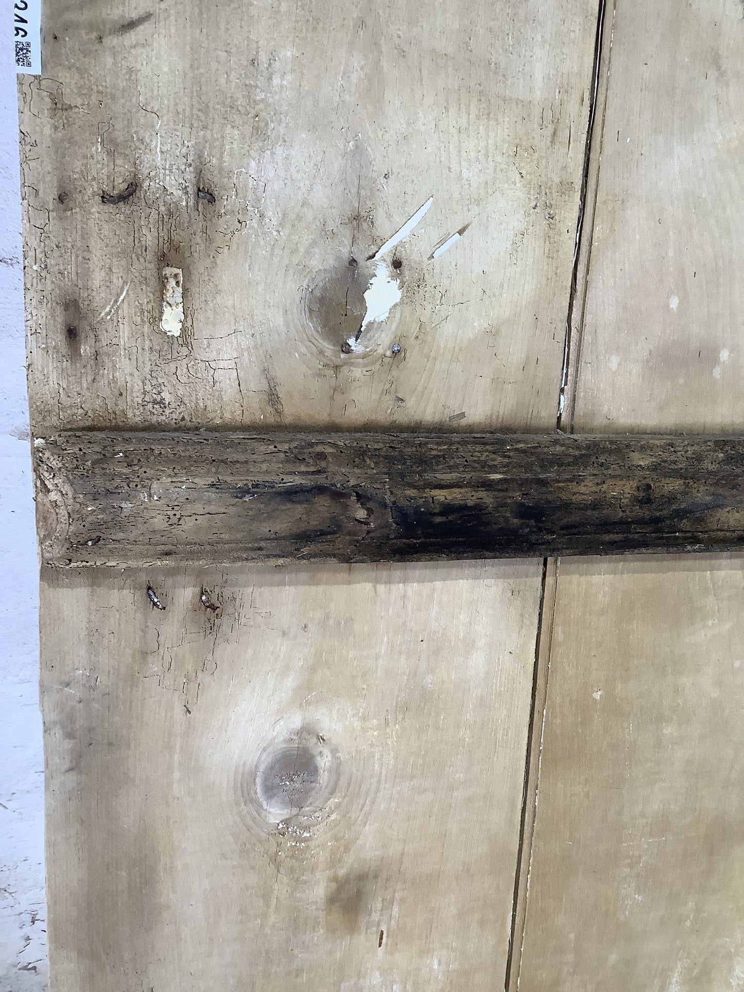 10th Pic Very Old Internal Stripped  Pine Reclaimed Door