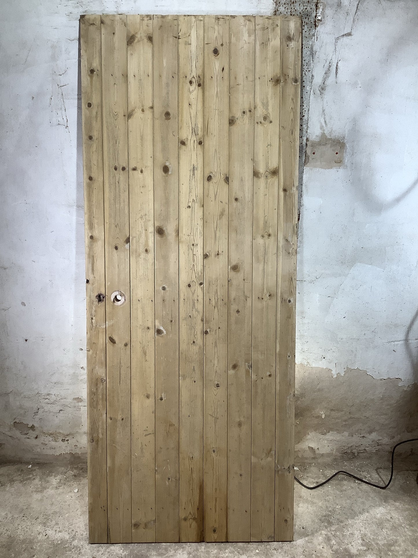 Main Picture Old Internal Stripped  Pine Reclaimed Door