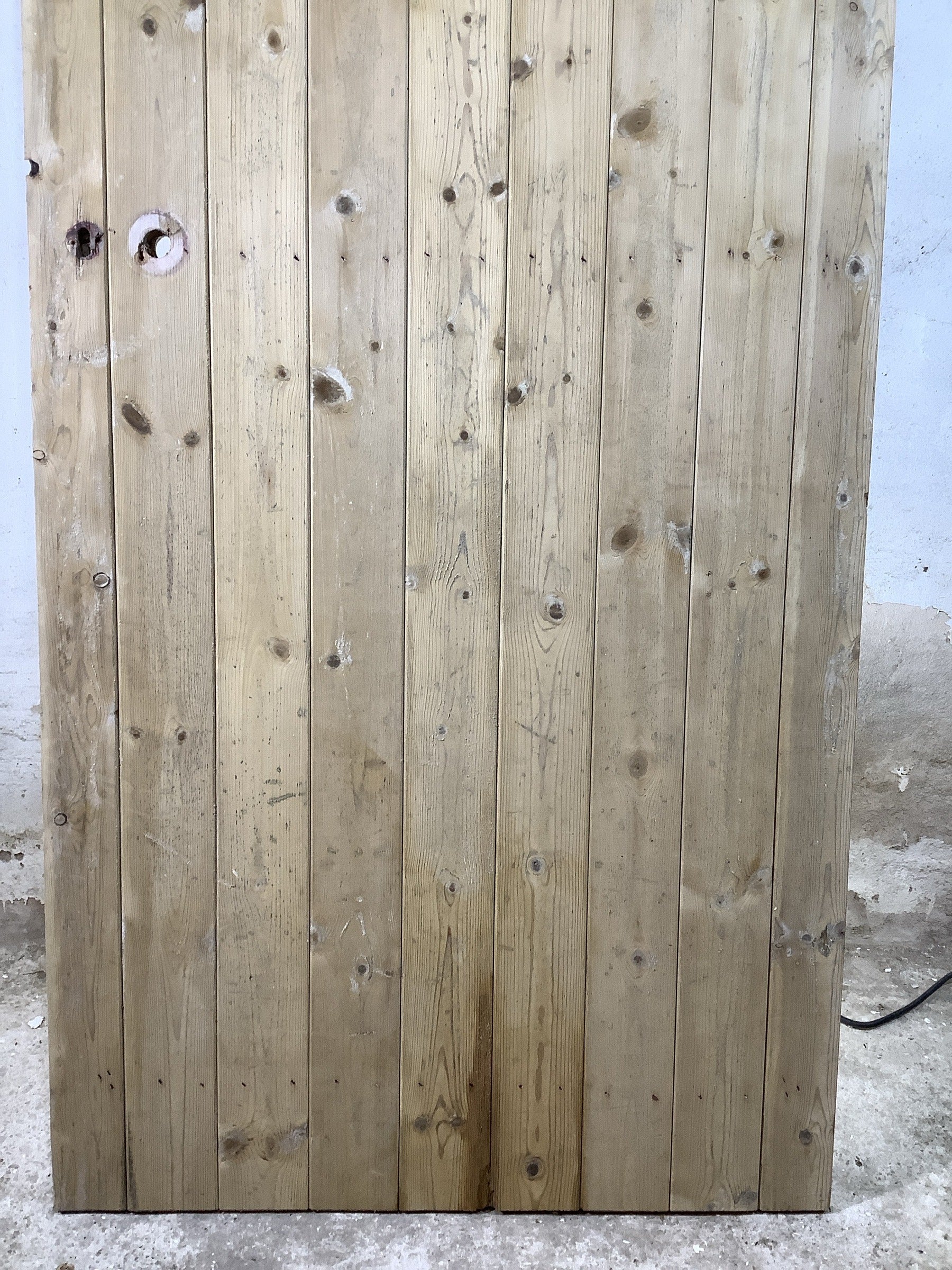 3rd Pic Old Internal Stripped  Pine Reclaimed Door