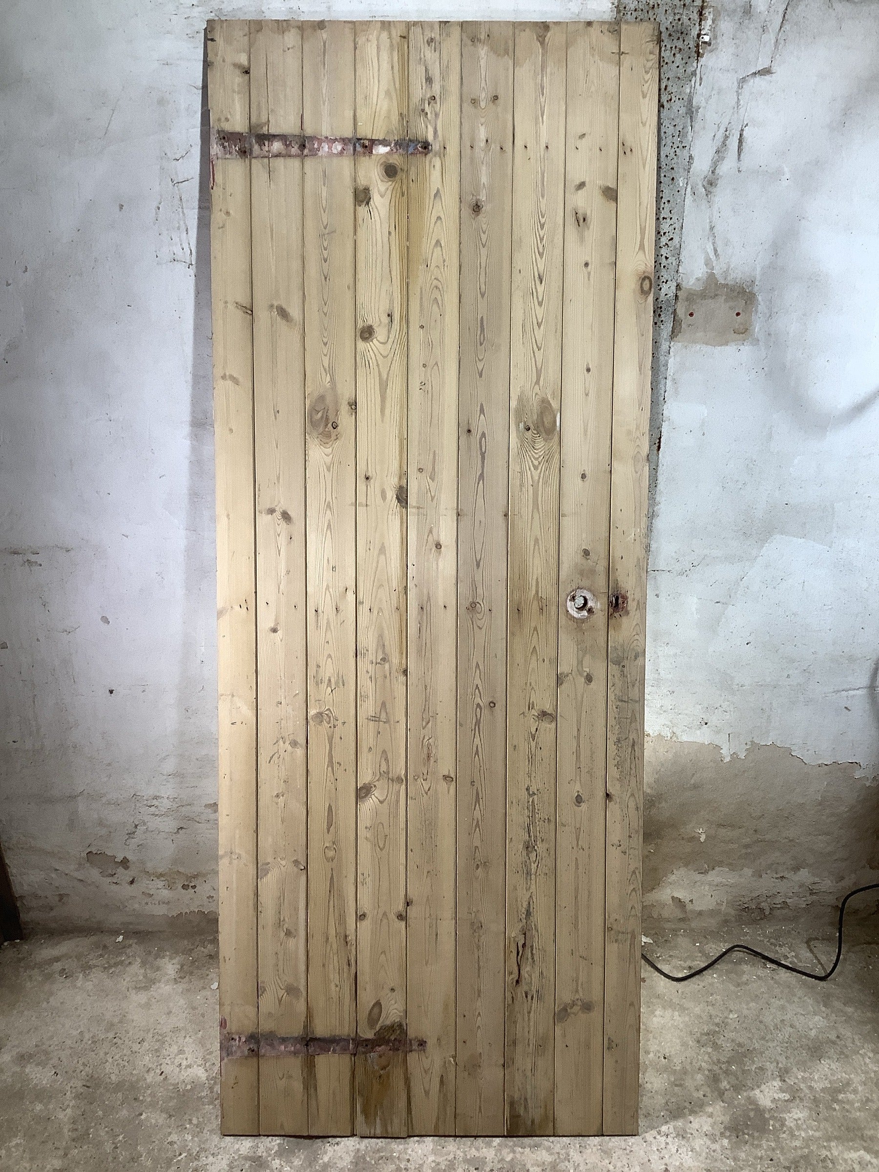 Main Picture Old Internal Stripped  Pine Reclaimed Door