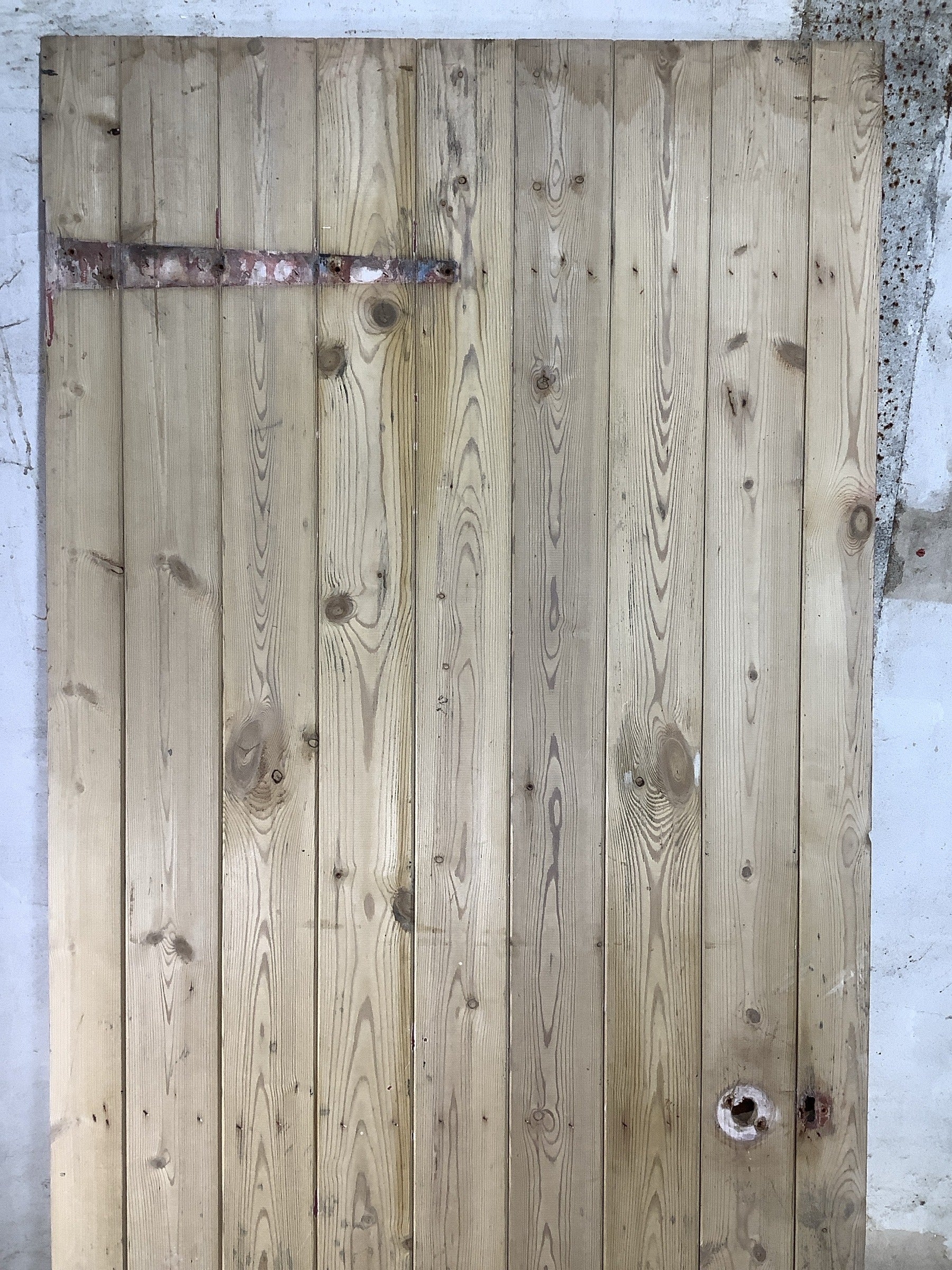 2nd Pic Old Internal Stripped  Pine Reclaimed Door