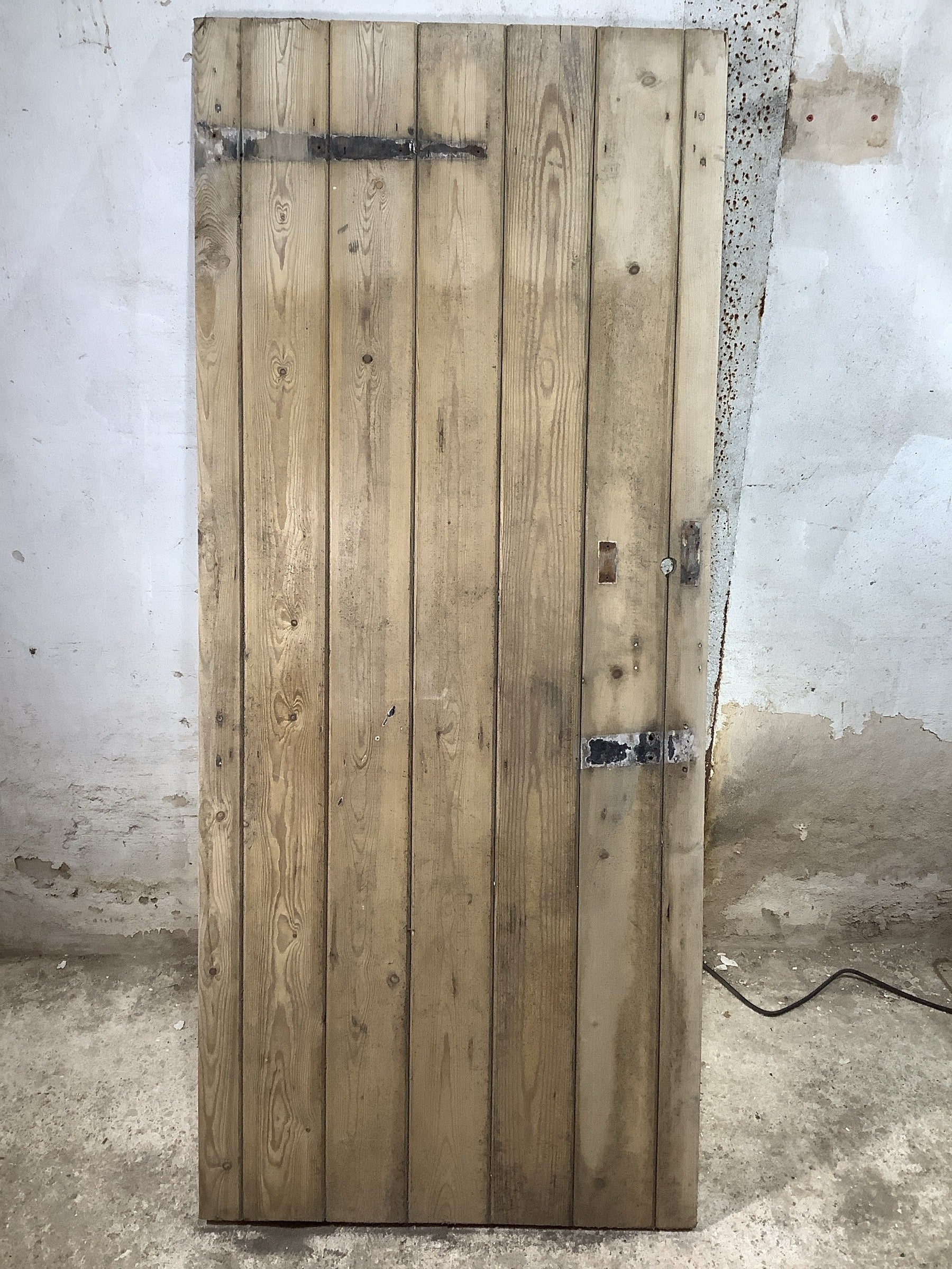 Main Picture Old Internal Stripped  Pine Reclaimed Door