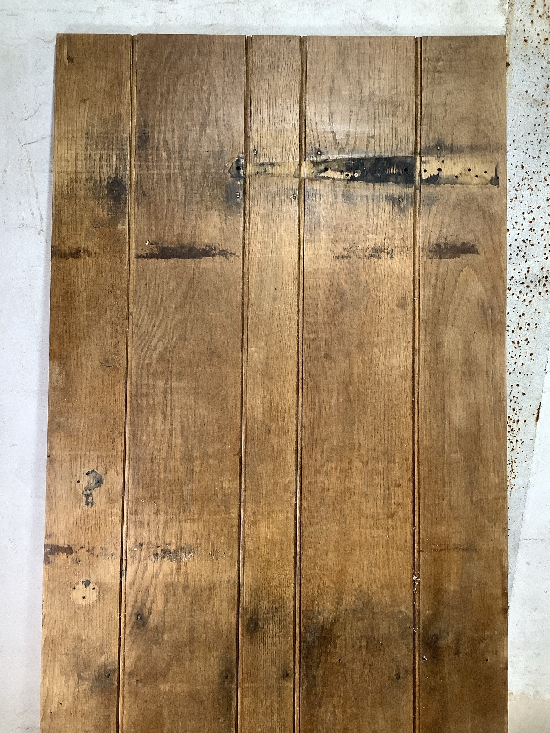 2nd Pic Old Internal Waxed  Oak Reclaimed Door