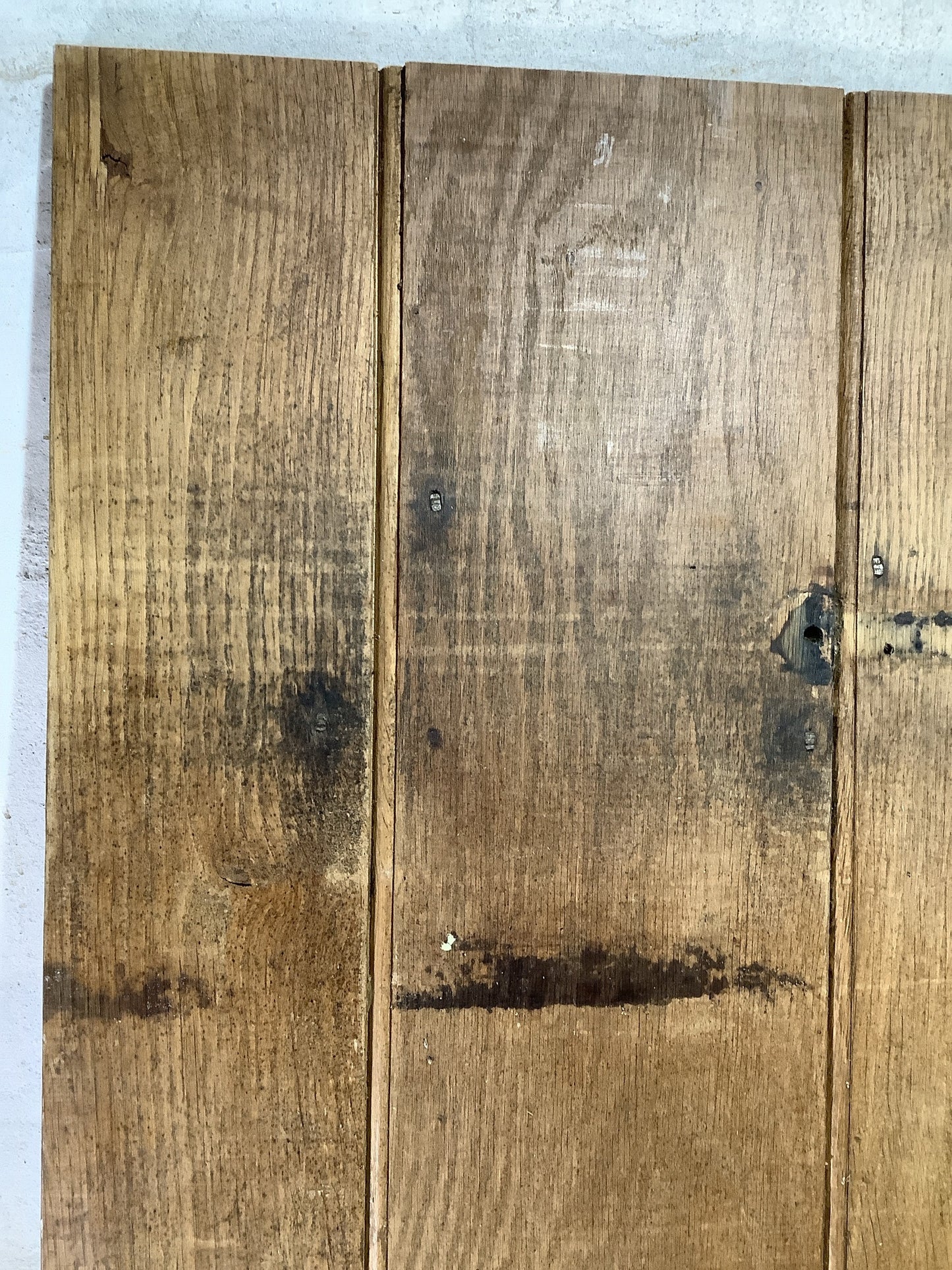 4th Pic Old Internal Waxed  Oak Reclaimed Door