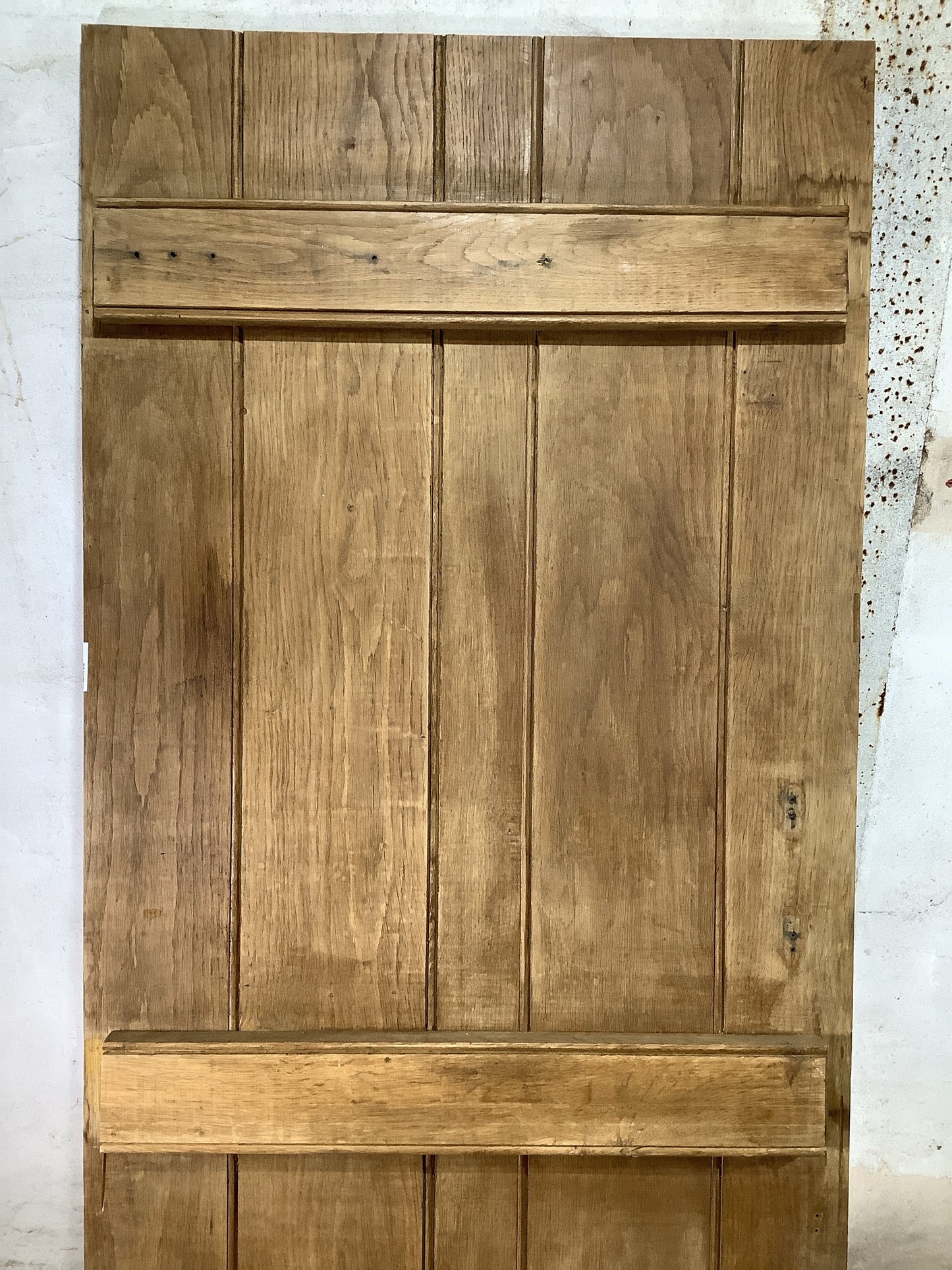 8th Pic Old Internal Waxed  Oak Reclaimed Door