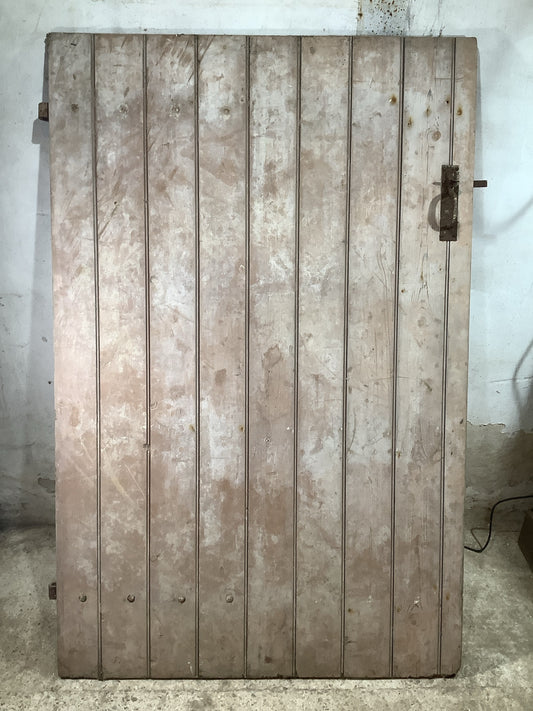 Main Picture Old External Painted  Pine Reclaimed Door