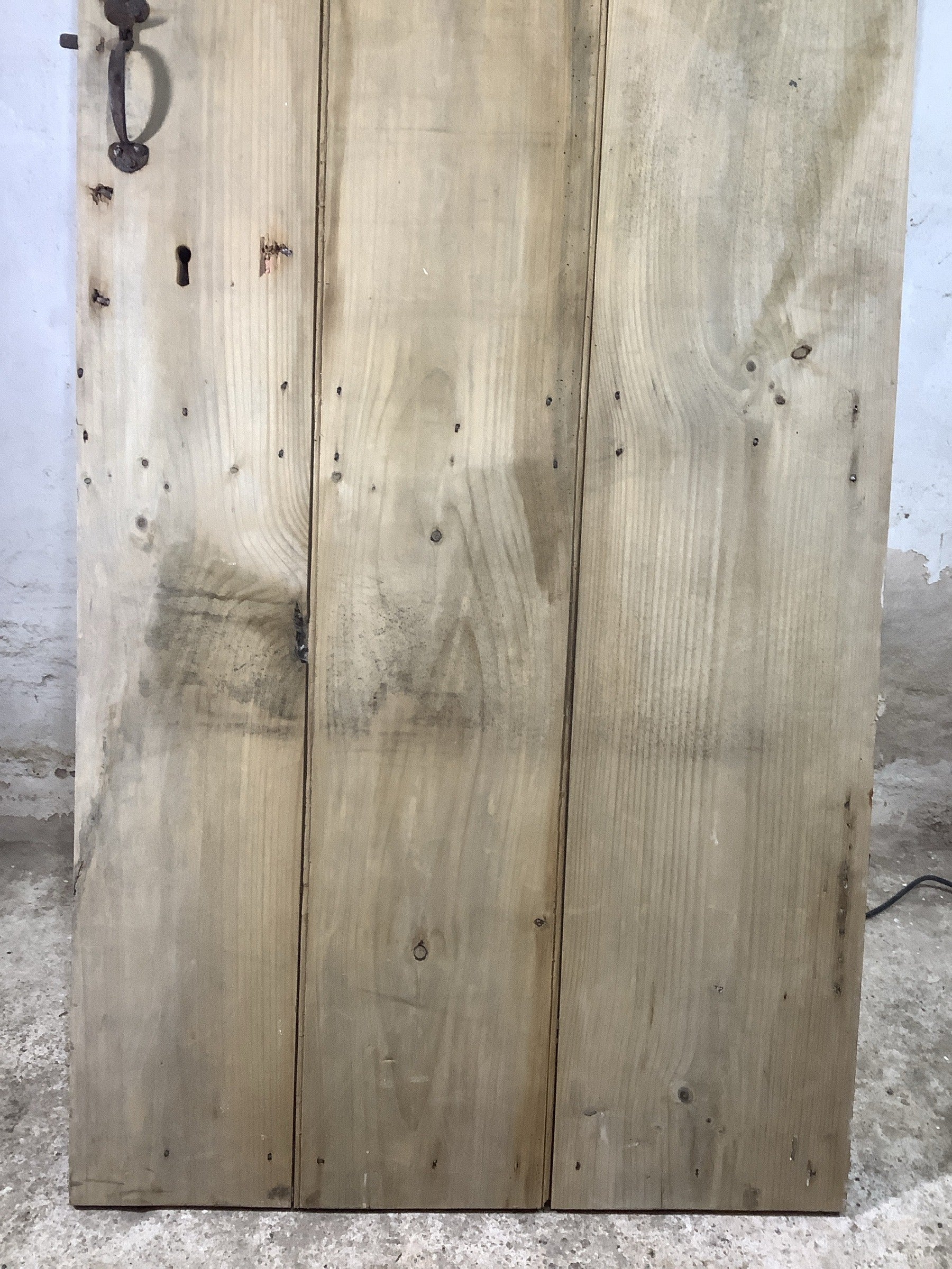 3rd Pic Very Old Internal Stripped  Pine Reclaimed Door