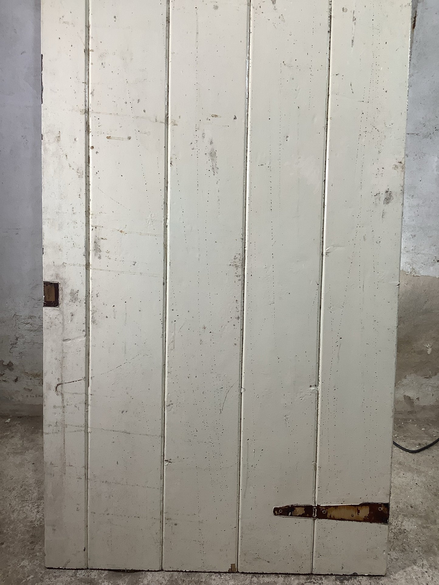 3rd Pic Old Internal Painted  Pine Reclaimed Door