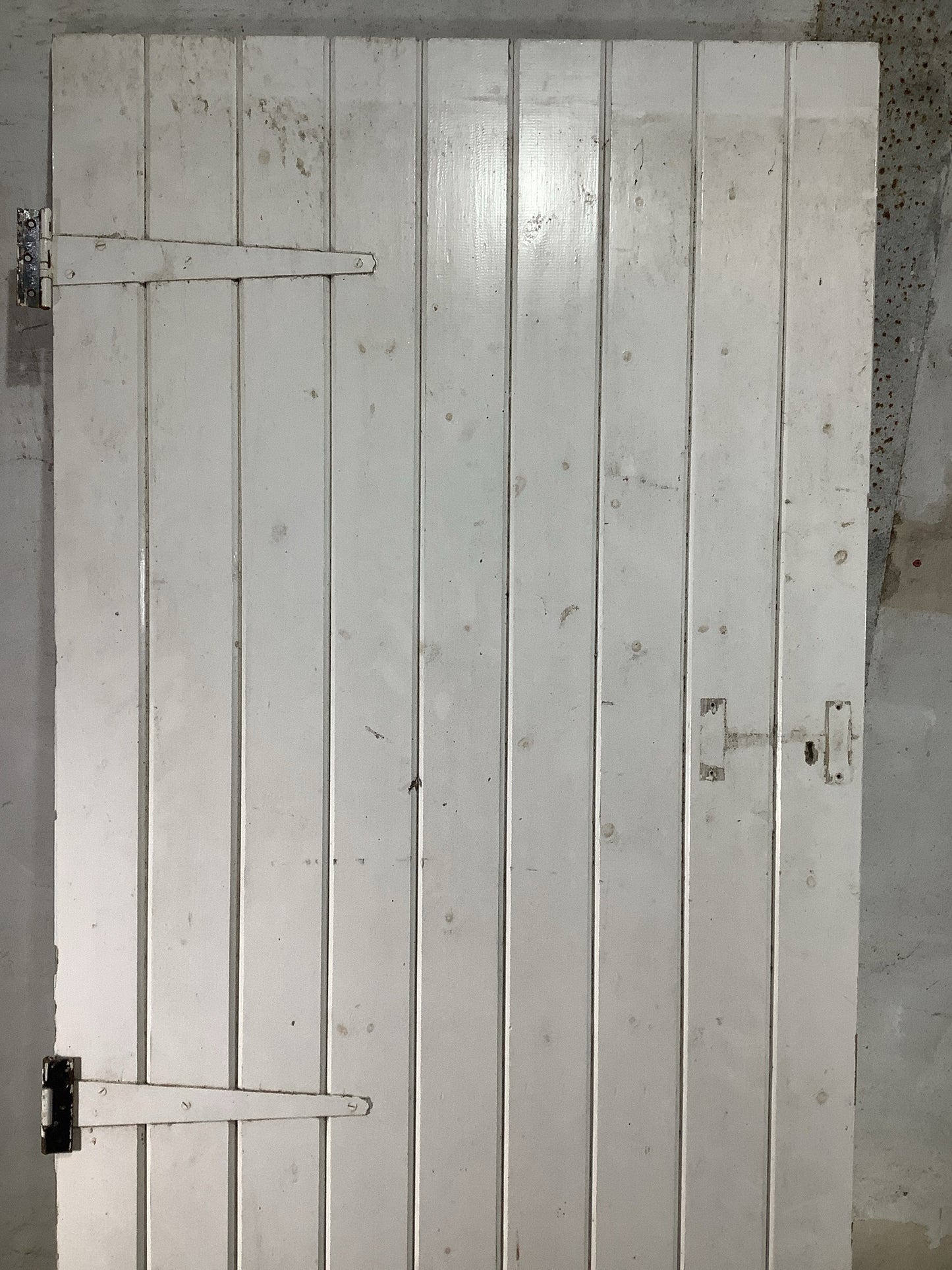 2nd Pic Old Internal Painted  Pine Reclaimed Door