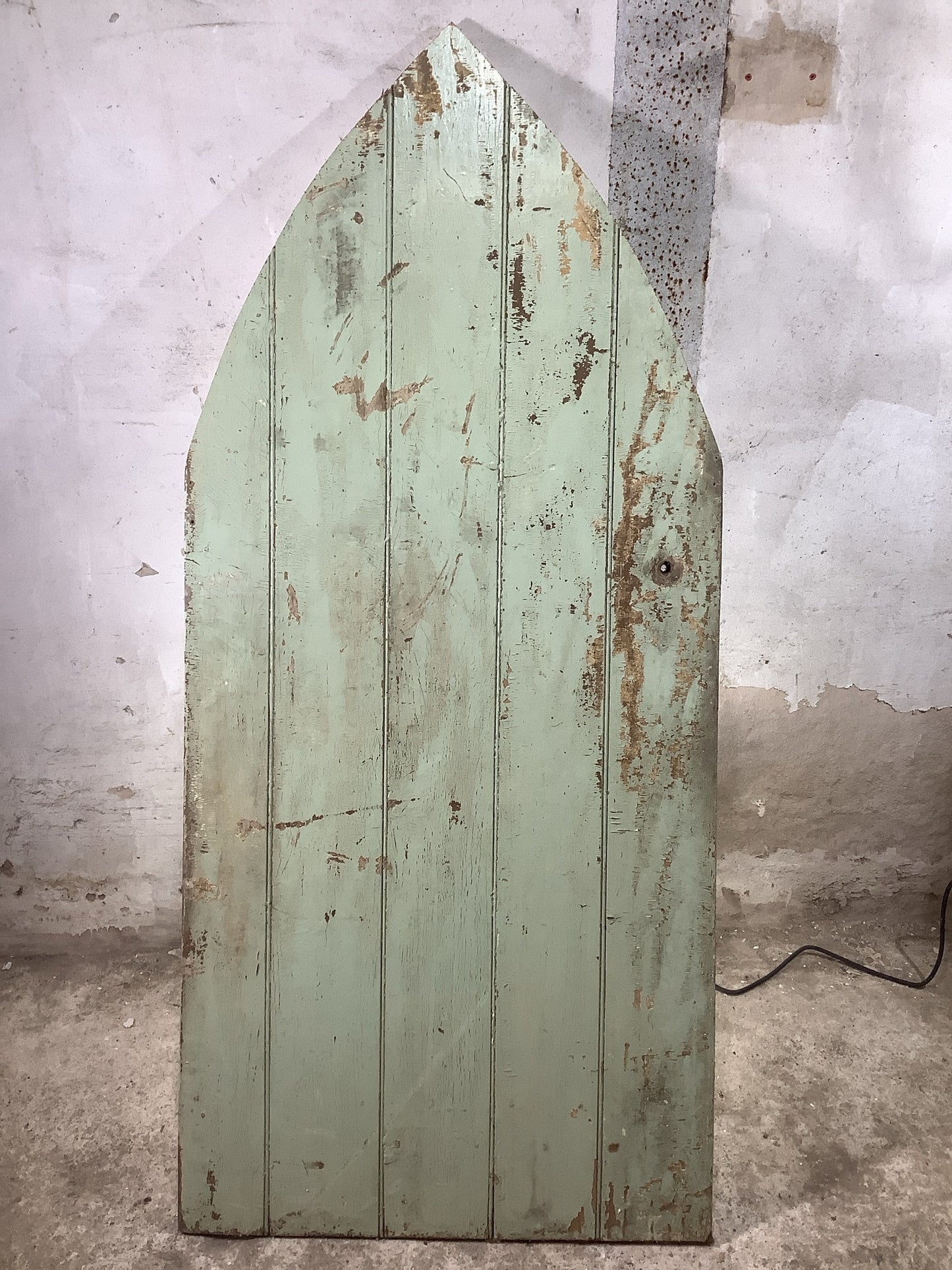 Main Picture Old Internal Painted  Pine Reclaimed Door