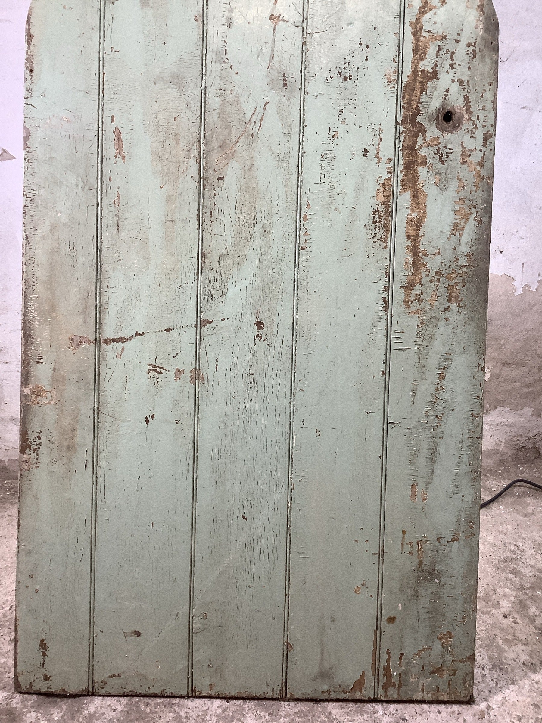 3rd Pic Old Internal Painted  Pine Reclaimed Door