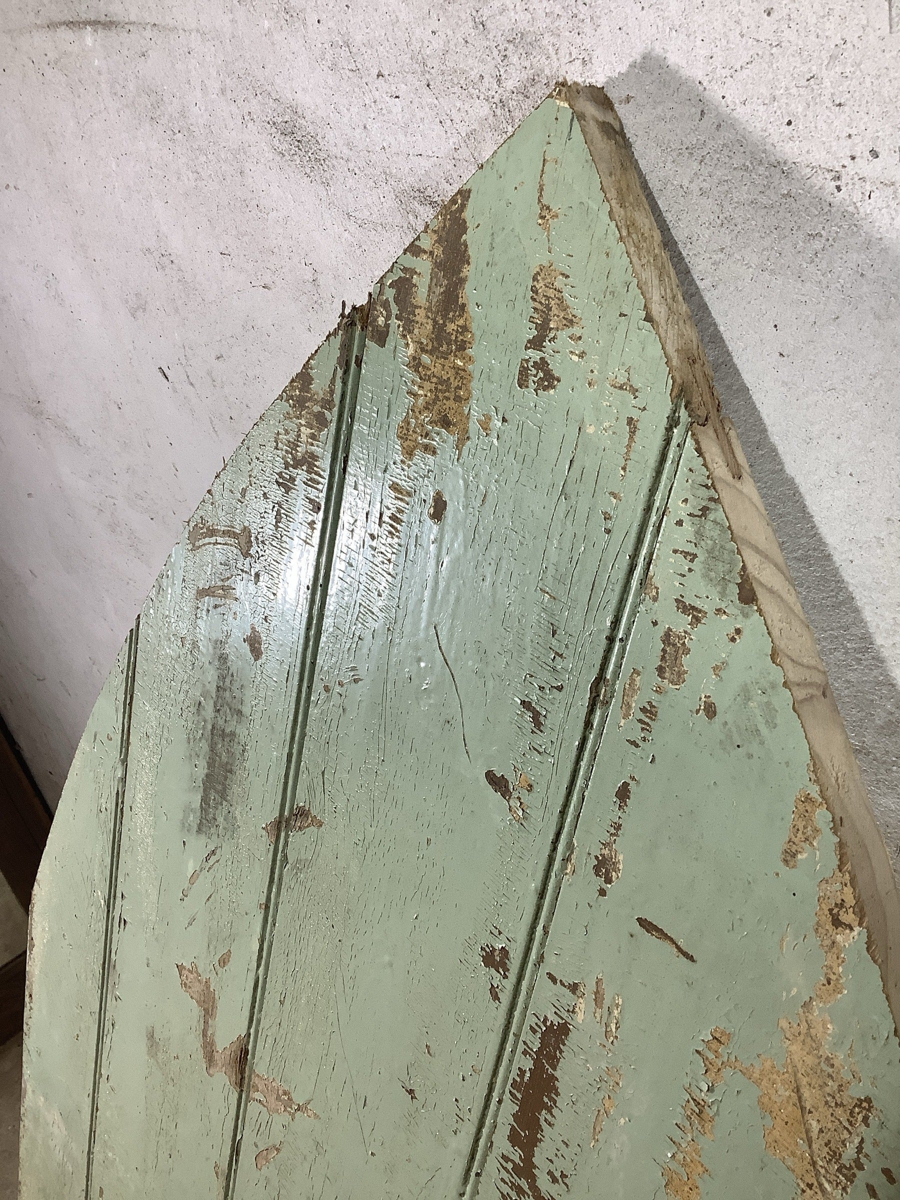 5th Pic Old Internal Painted  Pine Reclaimed Door