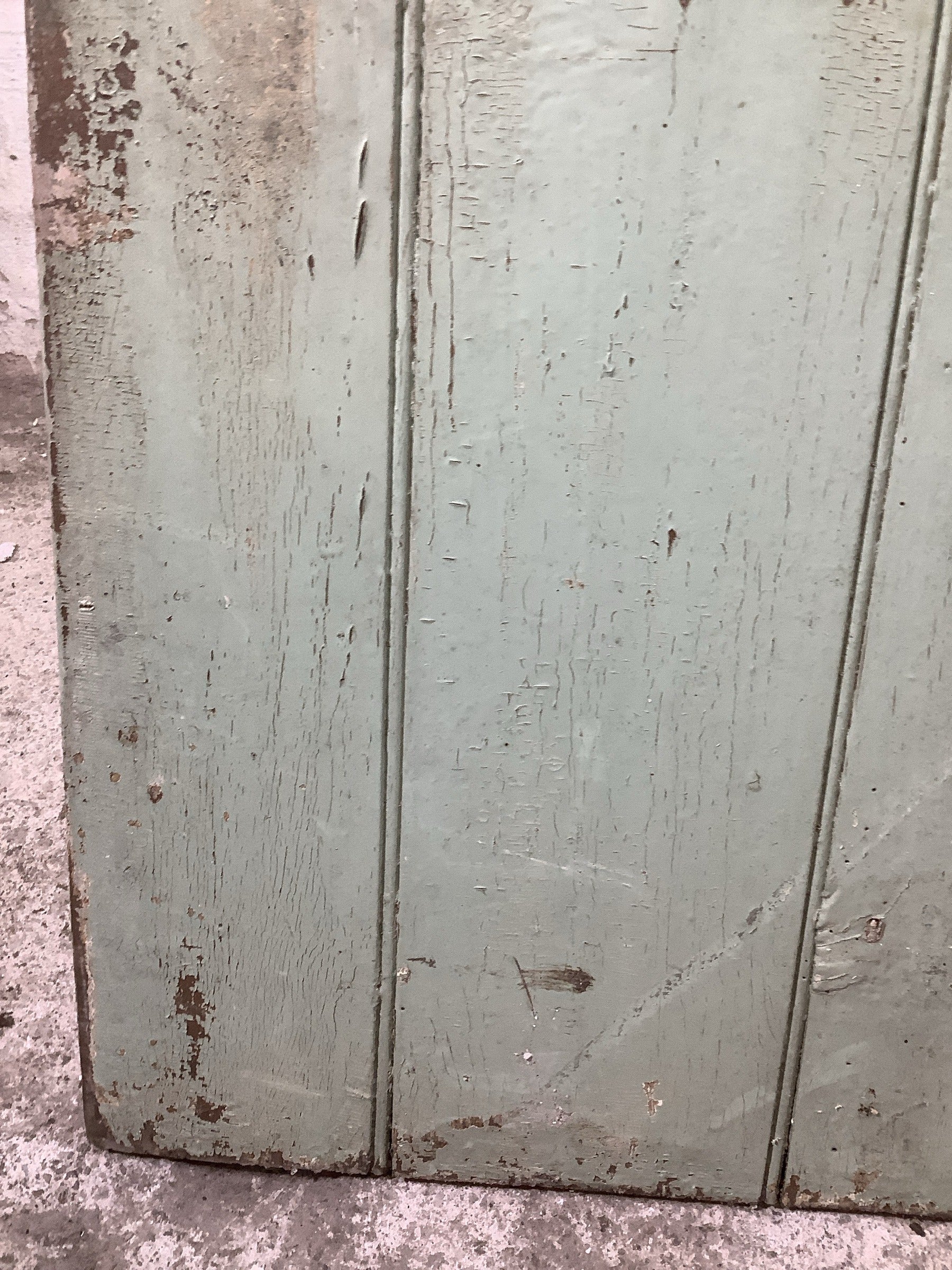 6th Pic Old Internal Painted  Pine Reclaimed Door