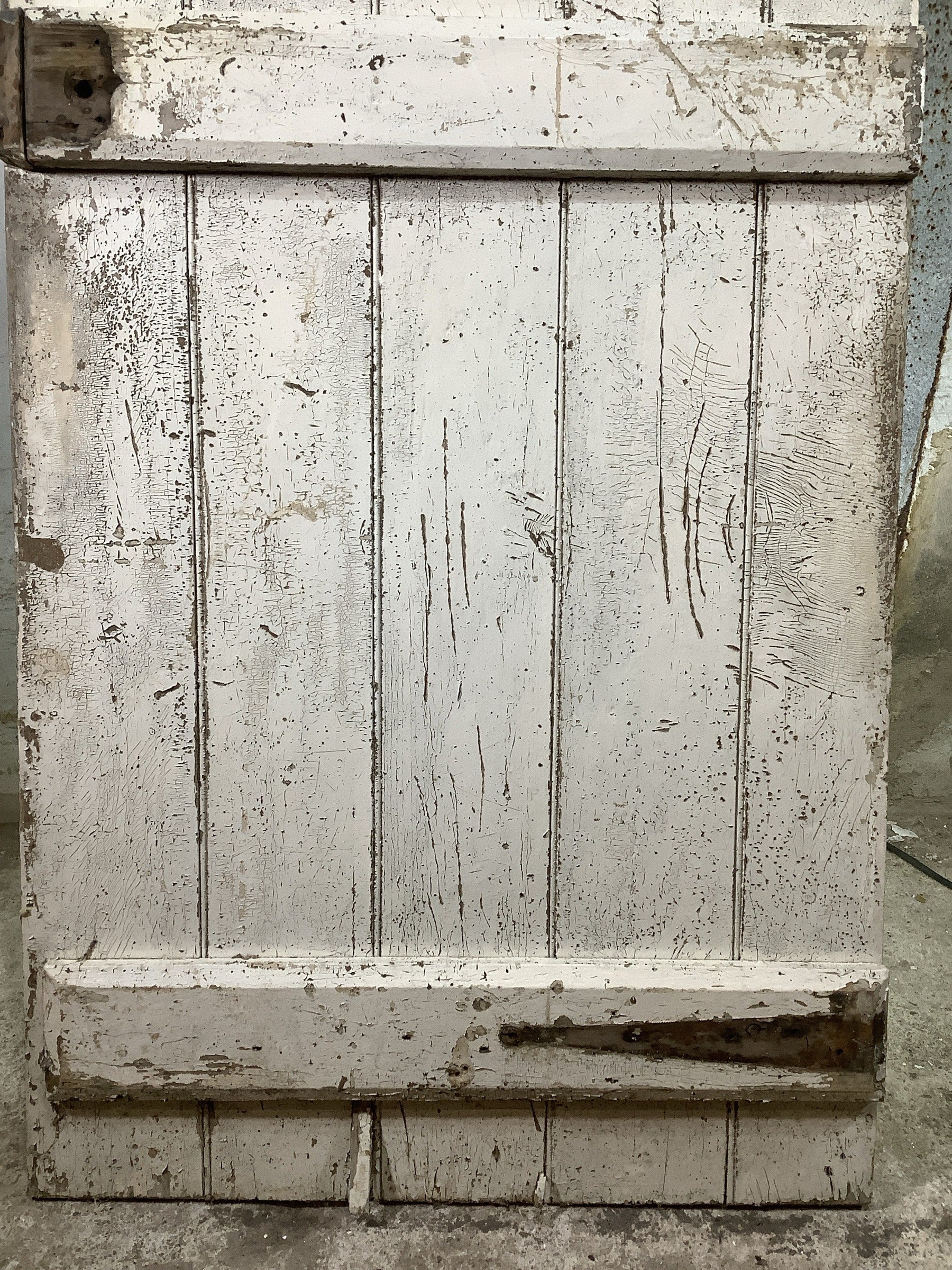 9th Pic Old Internal Painted  Pine Reclaimed Door