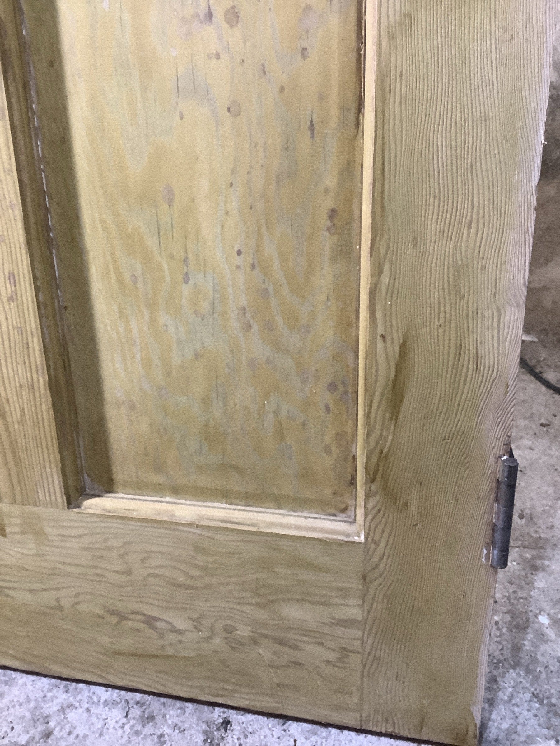 6th Pic 1930s Internal Stripped  Pitch Pine Reclaimed Door