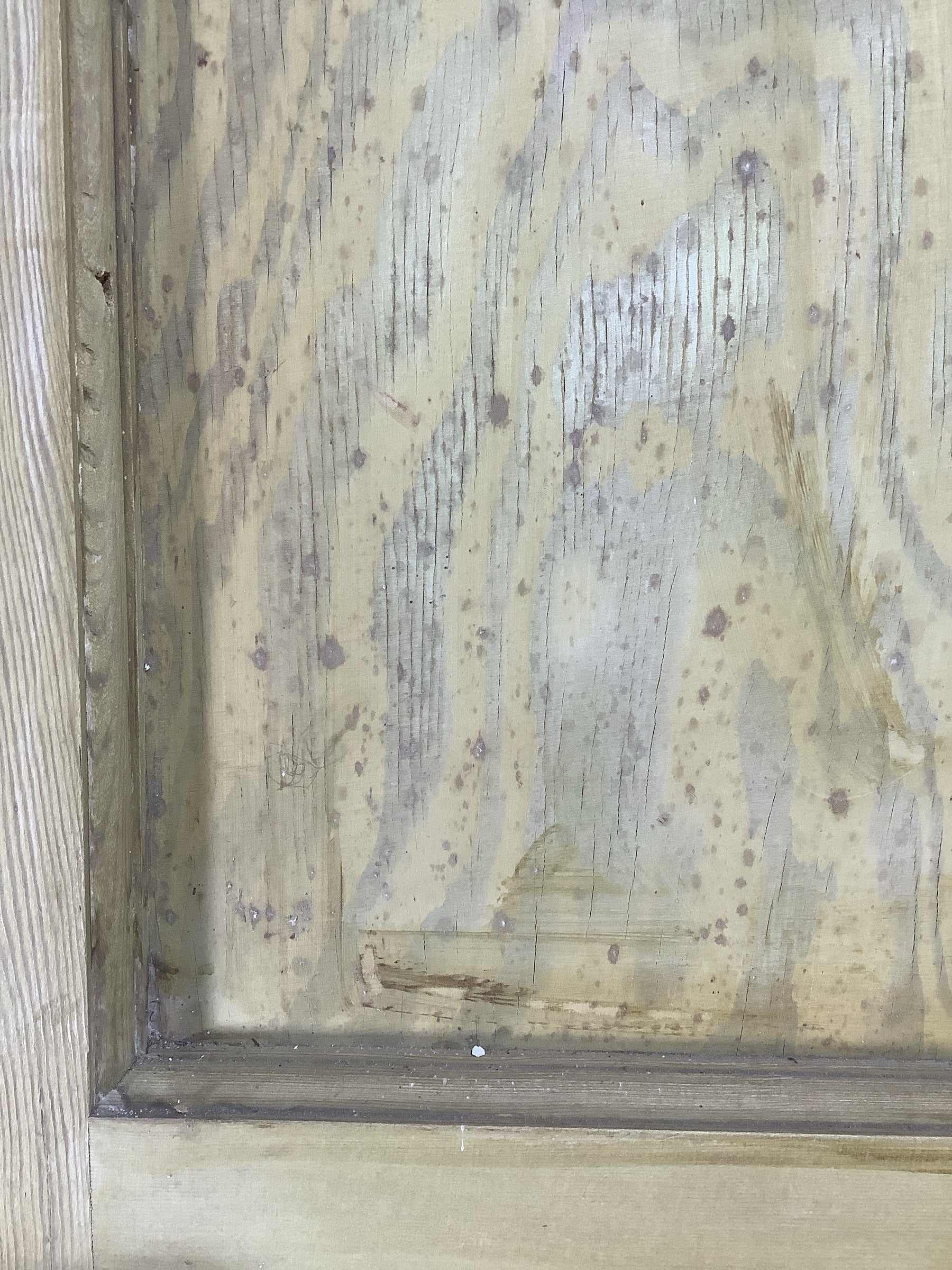 12th Pic 1930s Internal Stripped  Pitch Pine Reclaimed Door