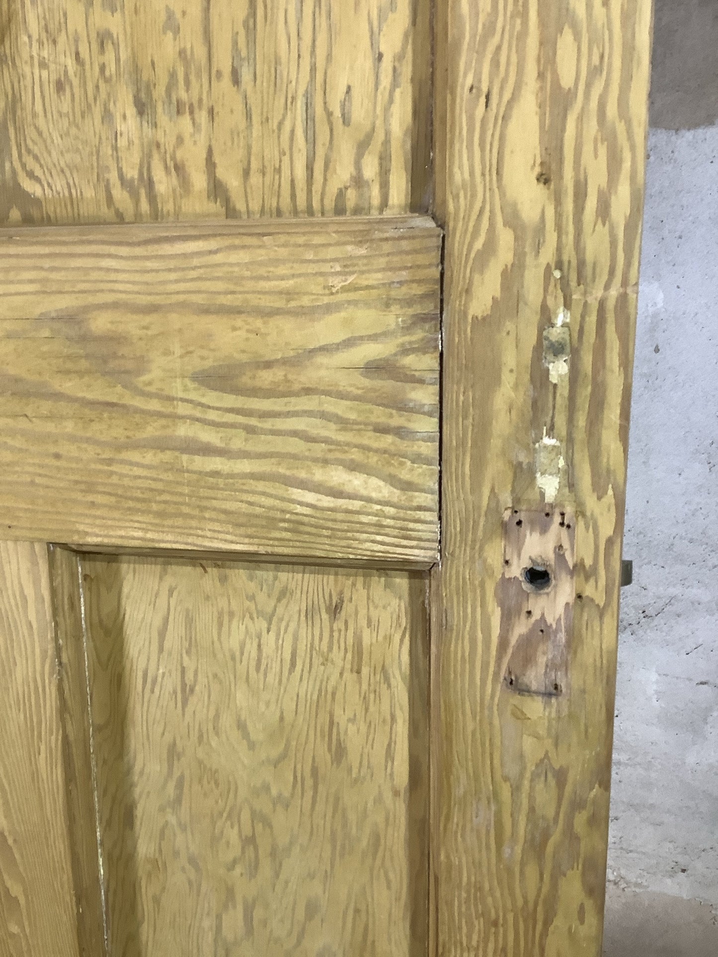 10th Pic 1930s Internal Stripped  Pitch Pine Reclaimed Door