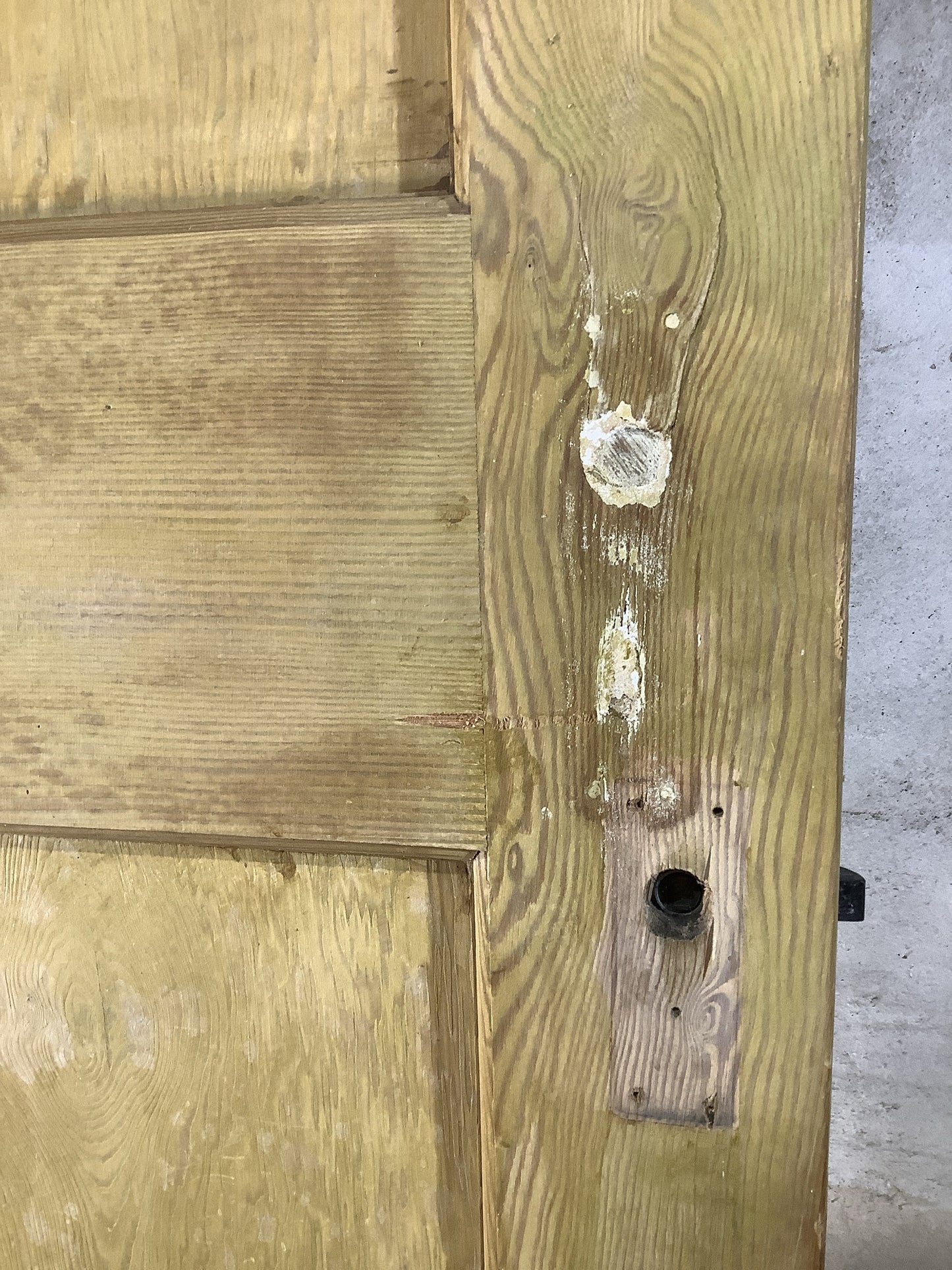 4th Pic 1930s Internal Stripped  Pitch Pine Reclaimed Door