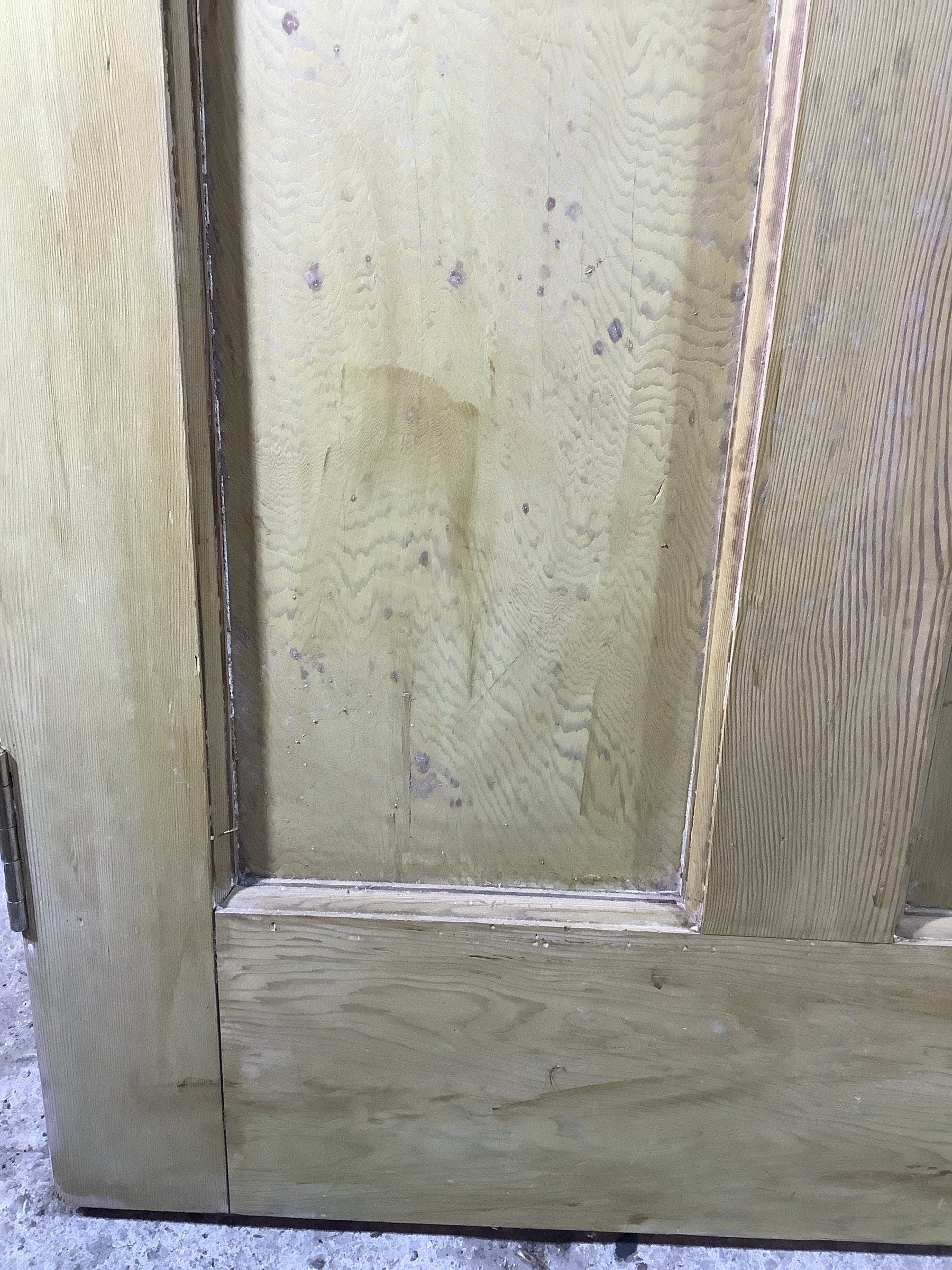 6th Pic 1930s Internal Stripped  Pitch Pine Reclaimed Door