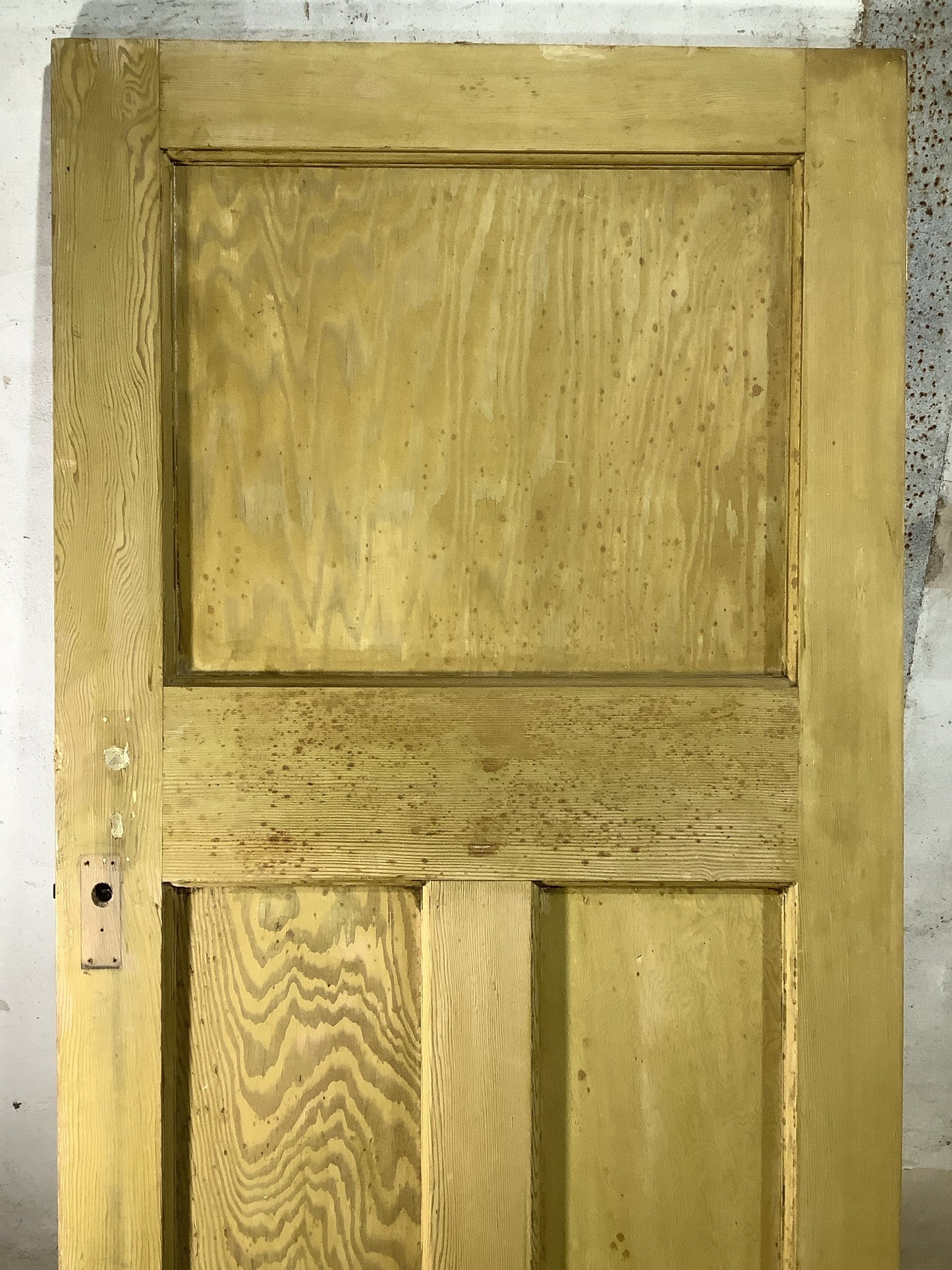 8th Pic 1930s Internal Stripped  Pitch Pine Reclaimed Door