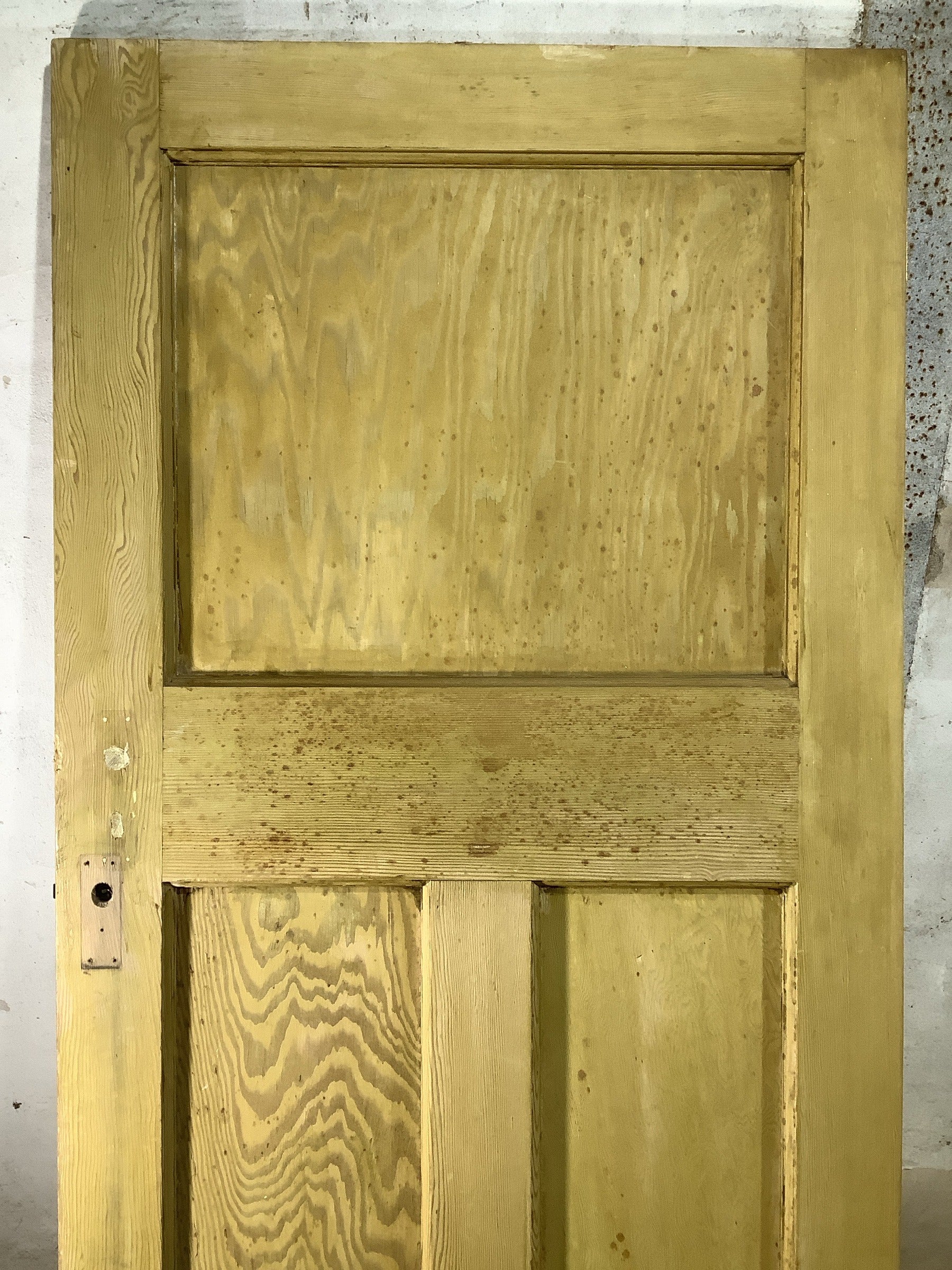 8th Pic 1930s Internal Stripped  Pitch Pine Reclaimed Door
