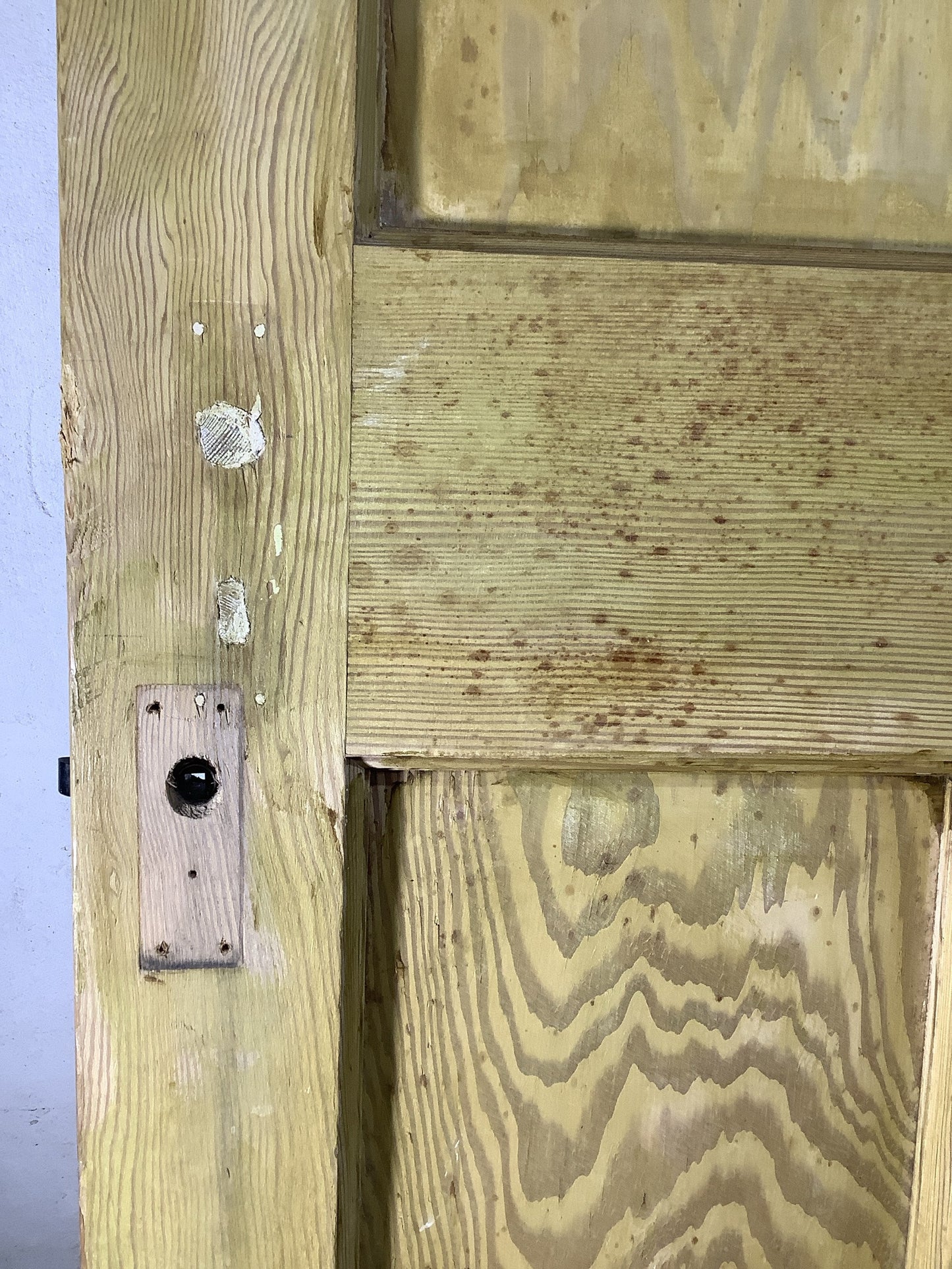 10th Pic 1930s Internal Stripped  Pitch Pine Reclaimed Door