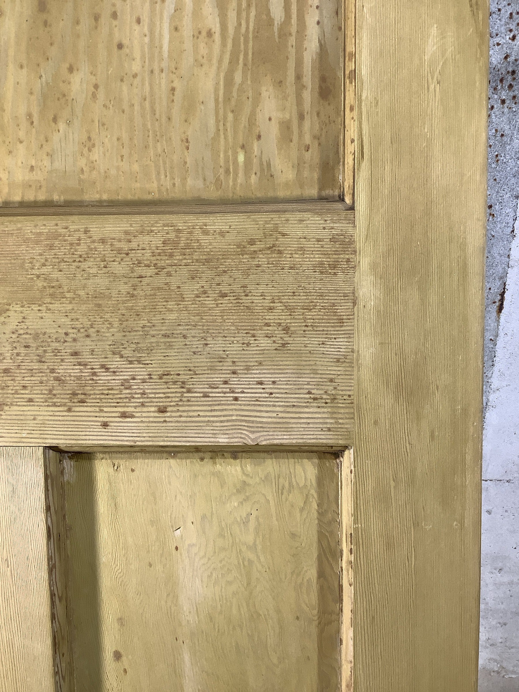 11th Pic 1930s Internal Stripped  Pitch Pine Reclaimed Door