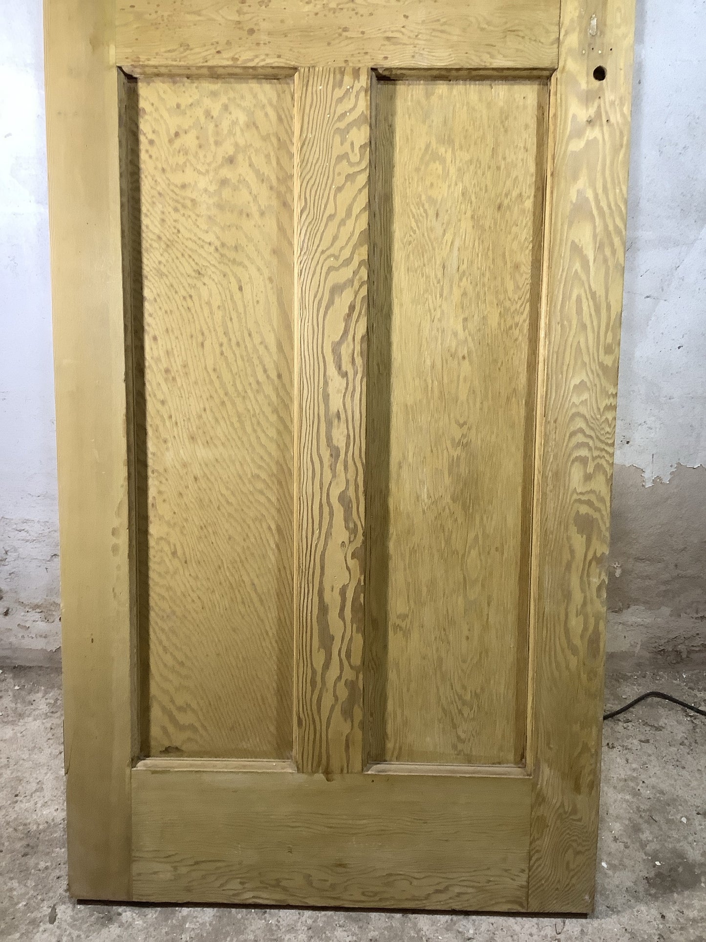3rd Pic 1930s Internal Stripped  Pitch Pine Reclaimed Door