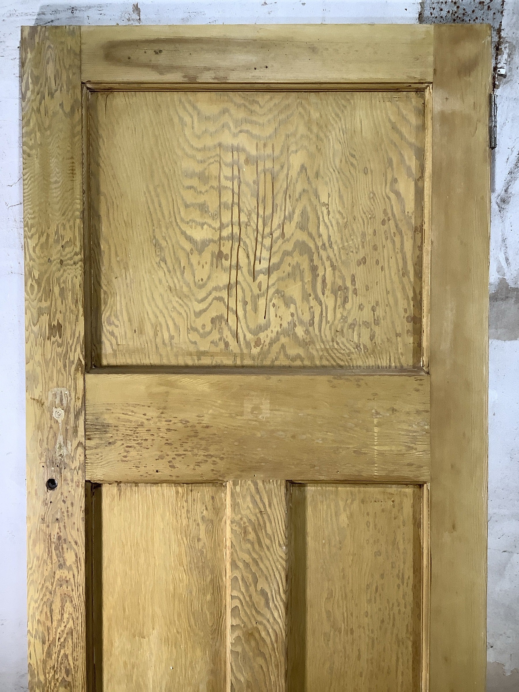 8th Pic 1930s Internal Stripped  Pitch Pine Reclaimed Door