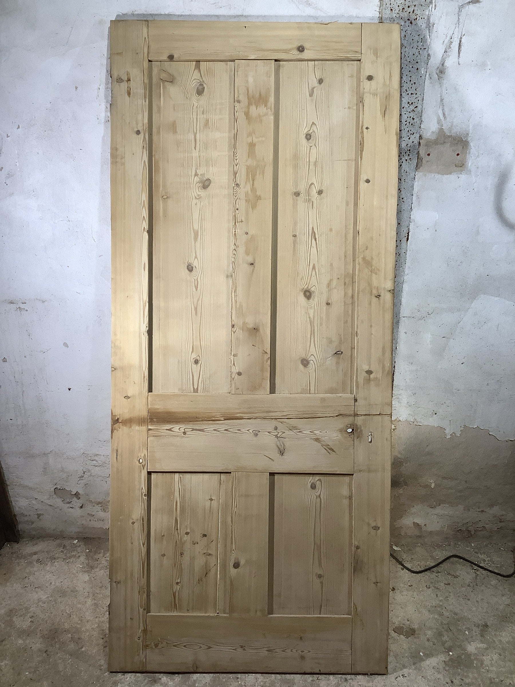 Main Picture Victorian Internal Stripped  Pine Reclaimed Door