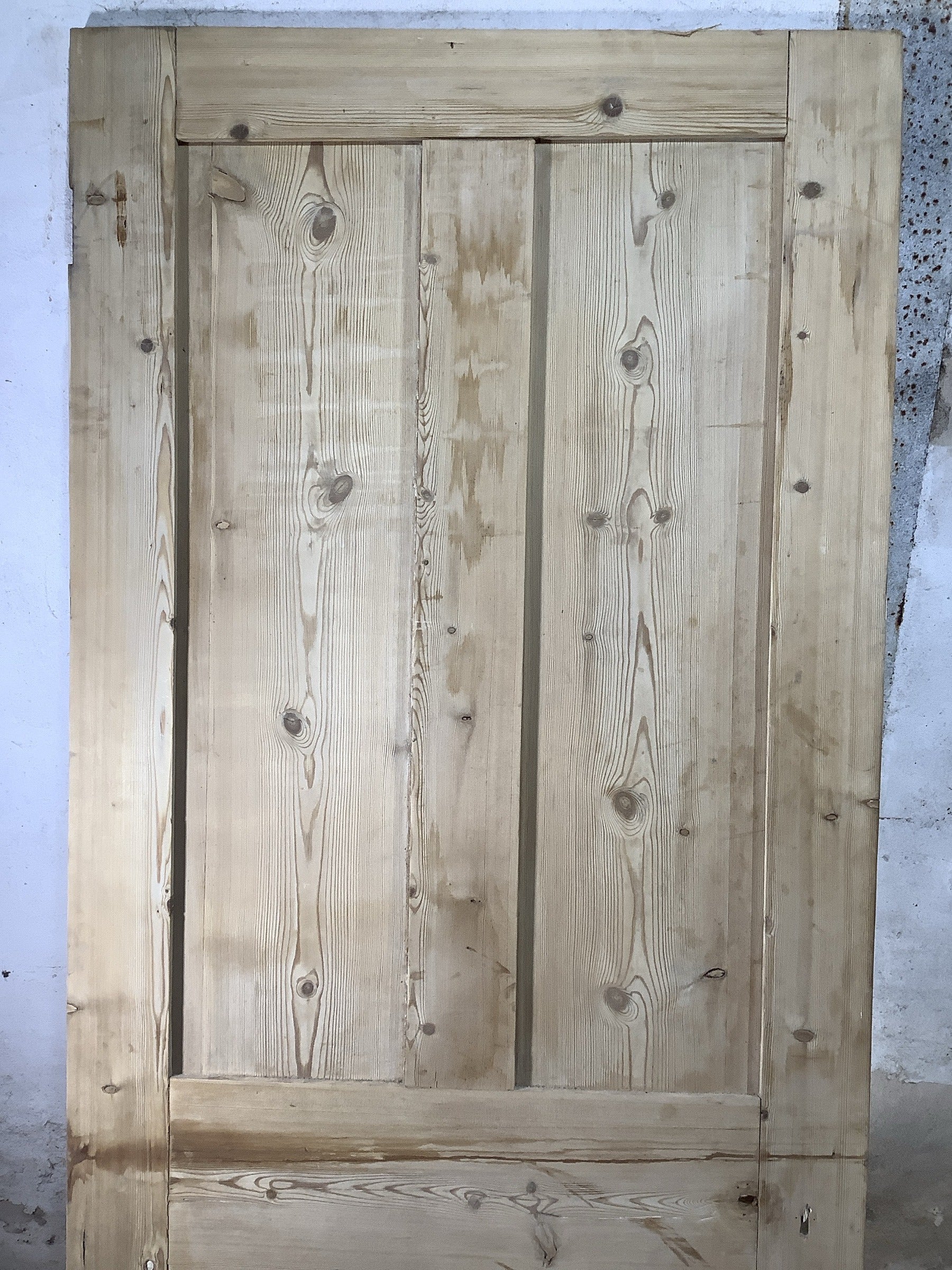 2nd Pic Victorian Internal Stripped  Pine Reclaimed Door