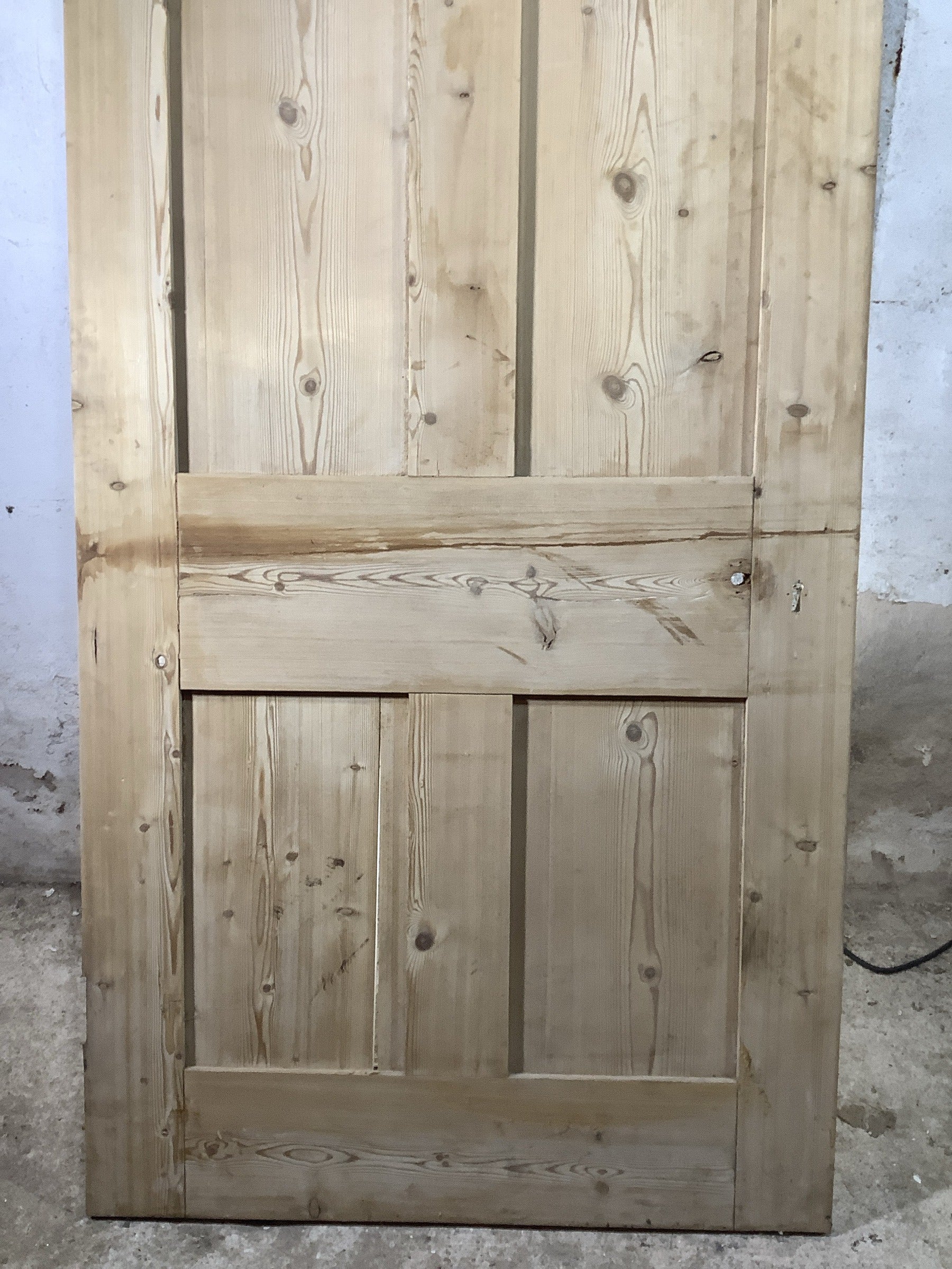 3rd Pic Victorian Internal Stripped  Pine Reclaimed Door