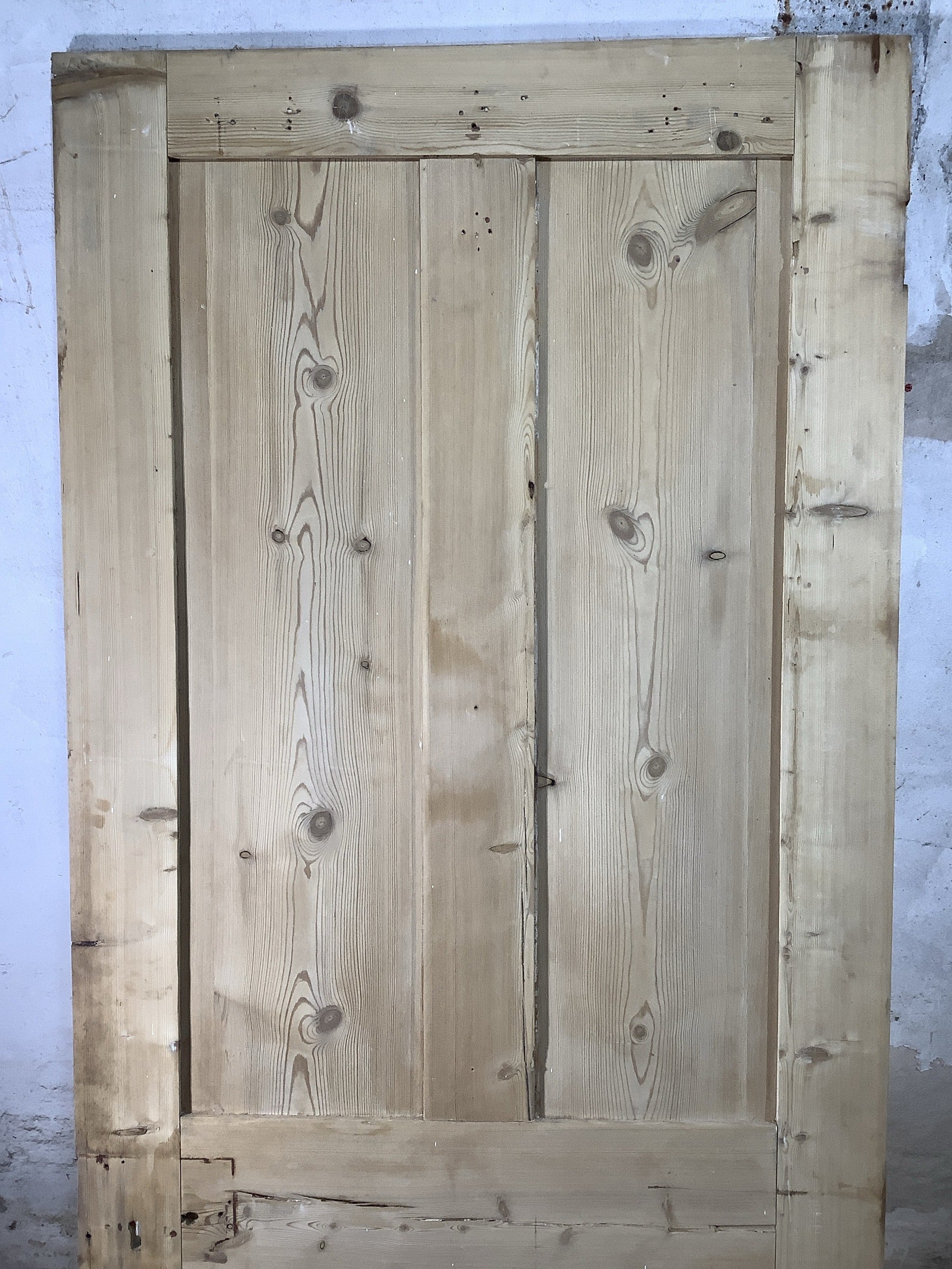 8th Pic Victorian Internal Stripped  Pine Reclaimed Door