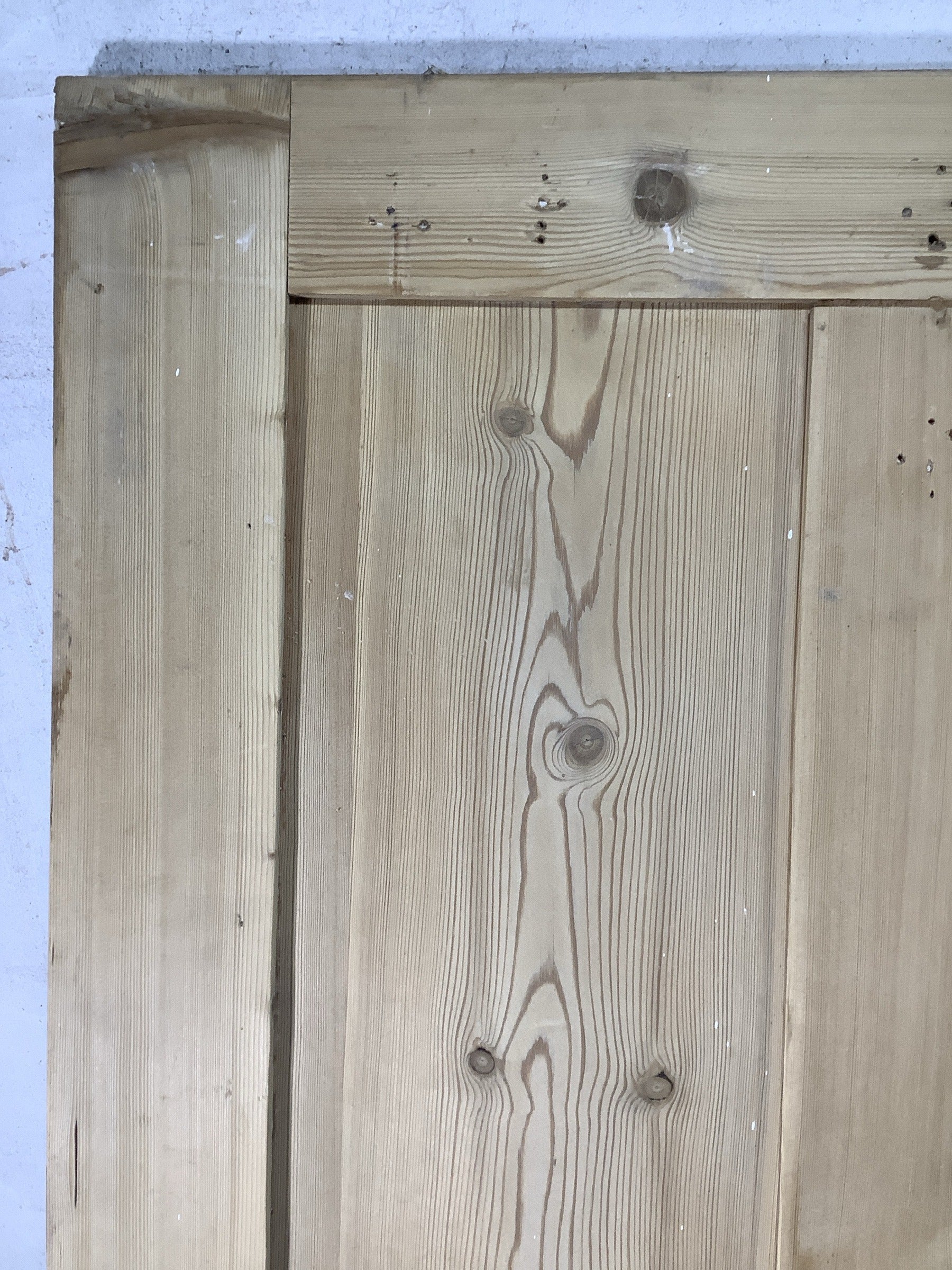 12th Pic Victorian Internal Stripped  Pine Reclaimed Door