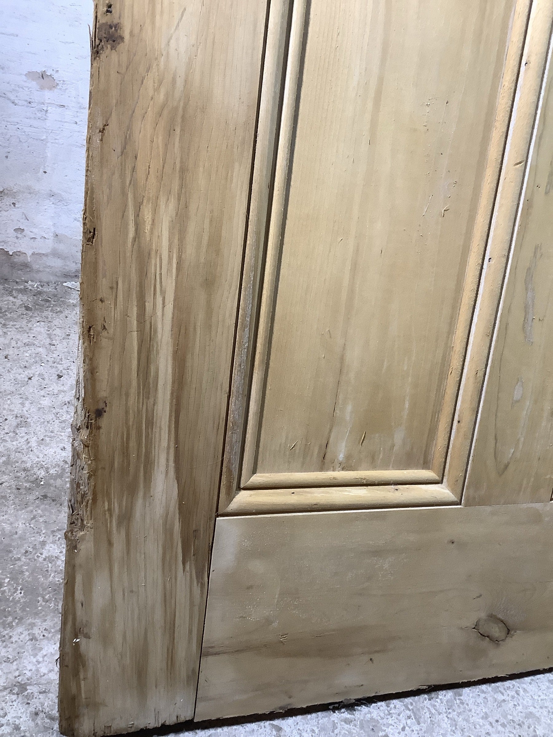 12th Pic Victorian Internal Stripped  Pine Reclaimed Door