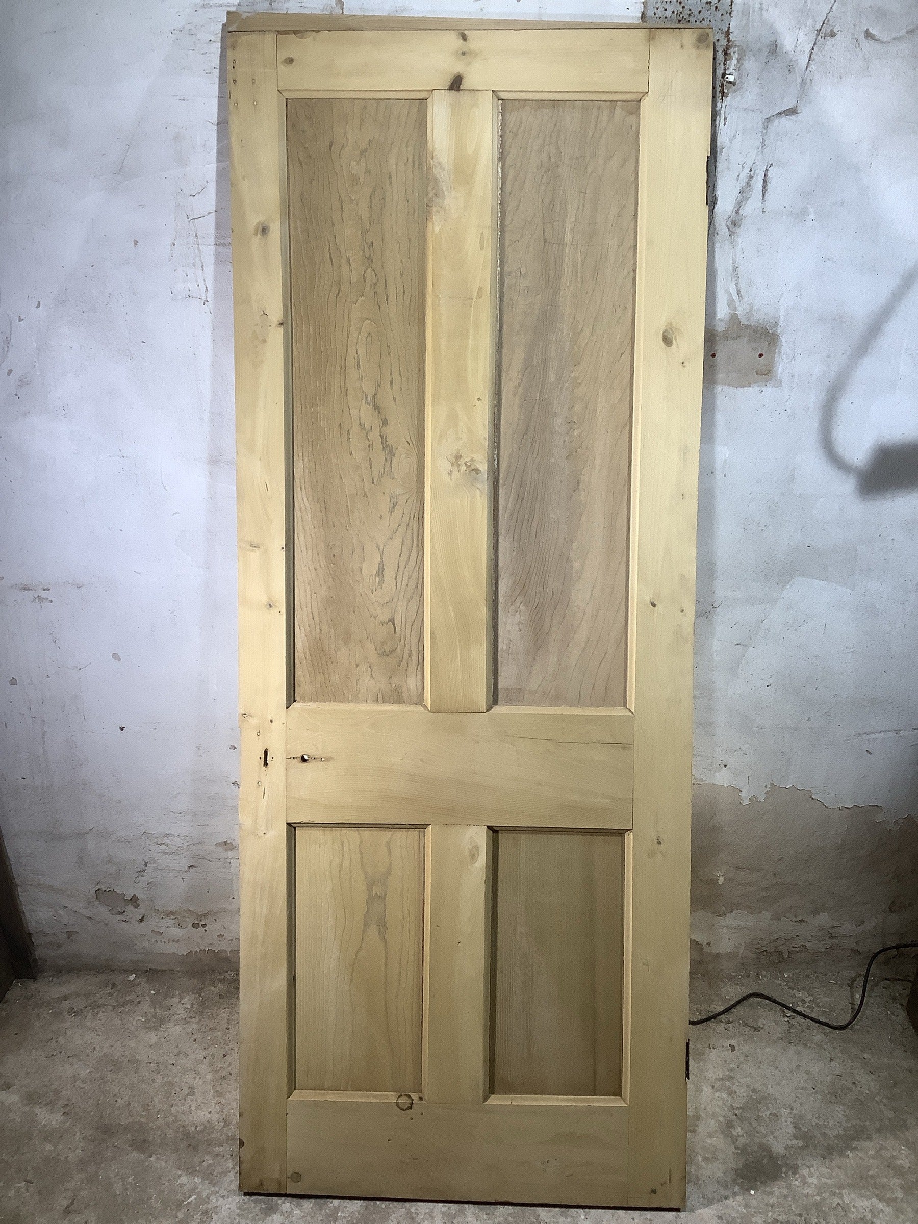 Main Picture Old Internal Stripped  Pine Reclaimed Door