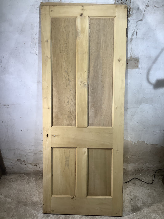Main Picture Old Internal Stripped  Pine Reclaimed Door