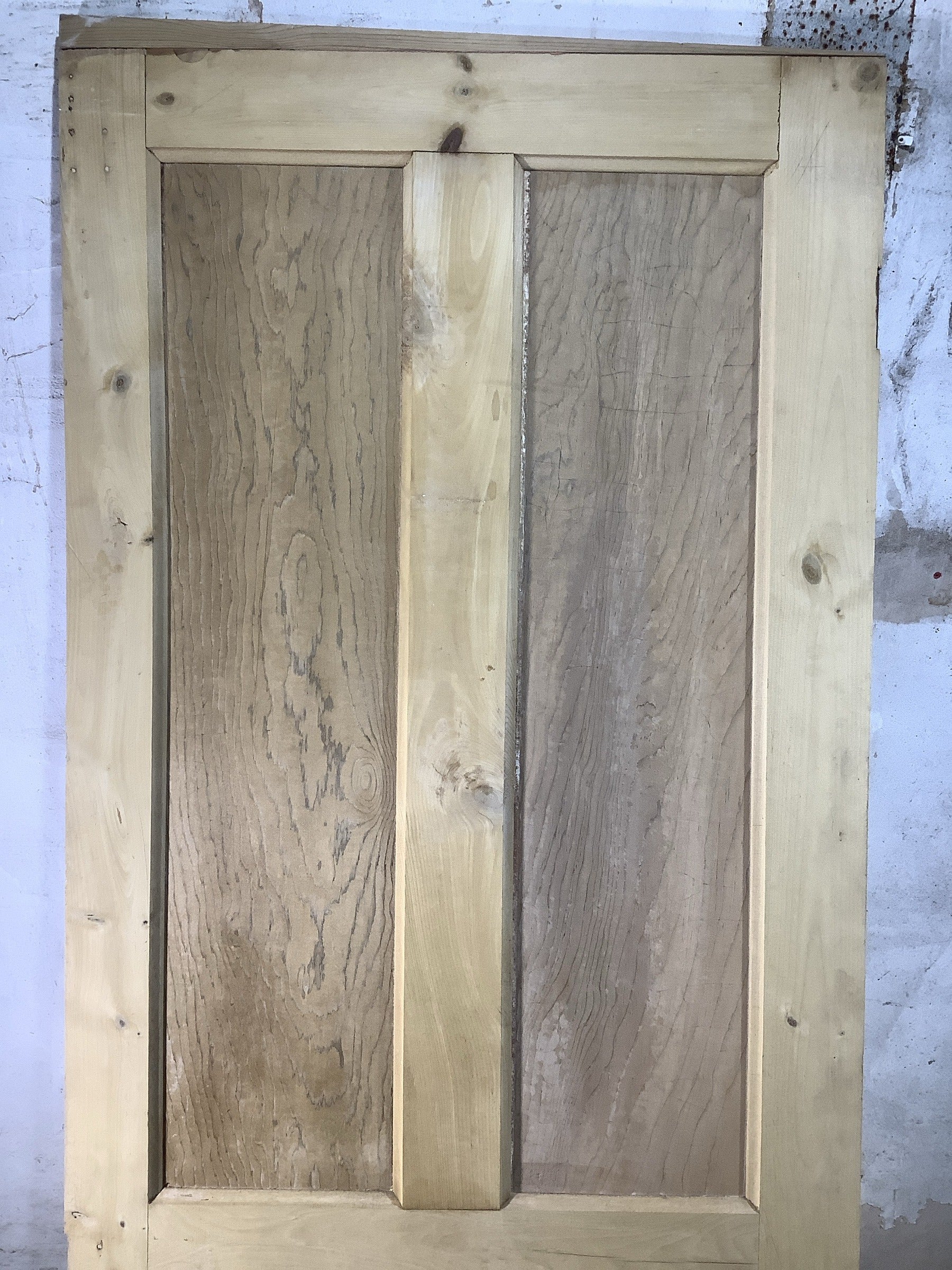 2nd Pic Old Internal Stripped  Pine Reclaimed Door